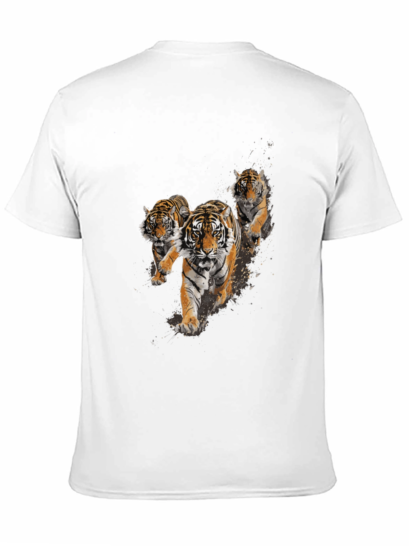Tiger Trio Graphic T-Shirt