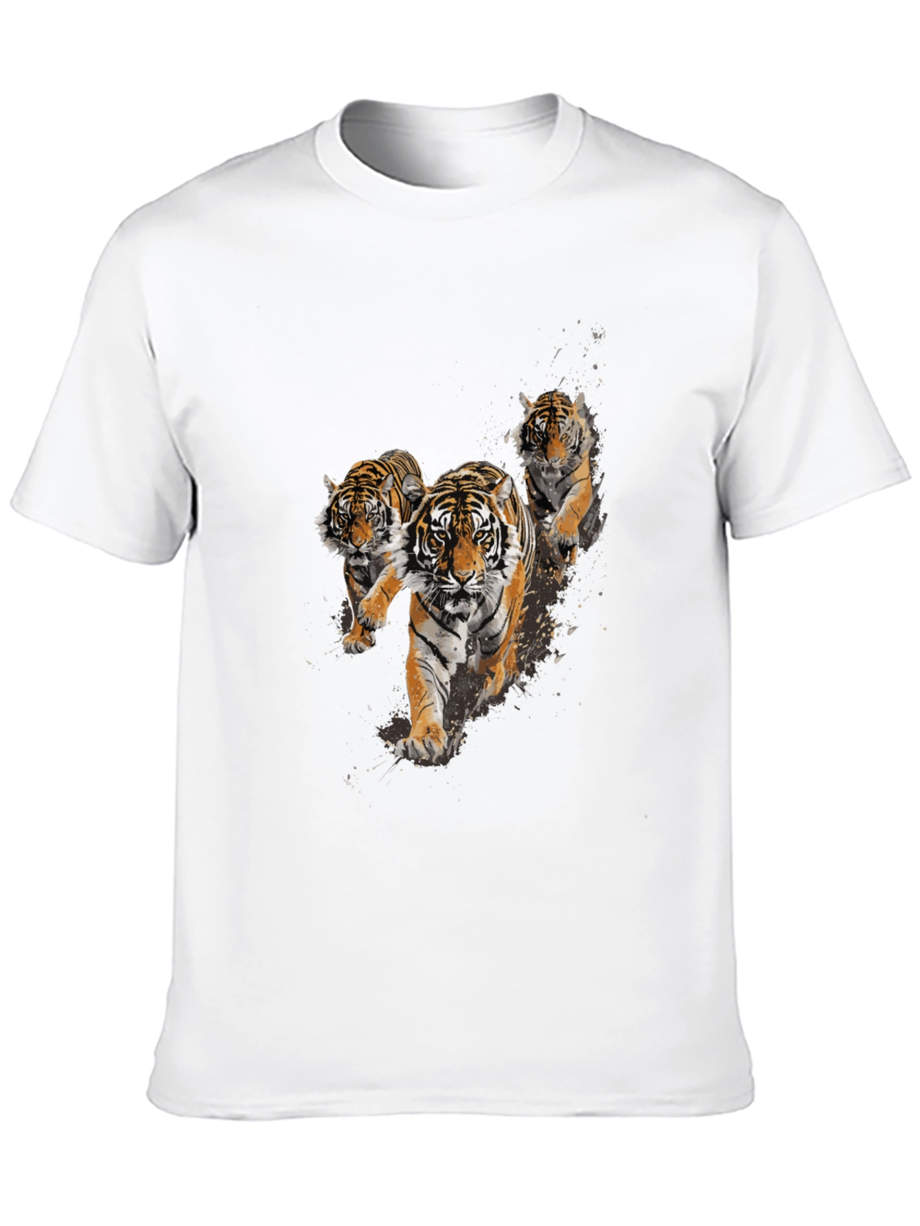 Tiger Trio Graphic T-Shirt