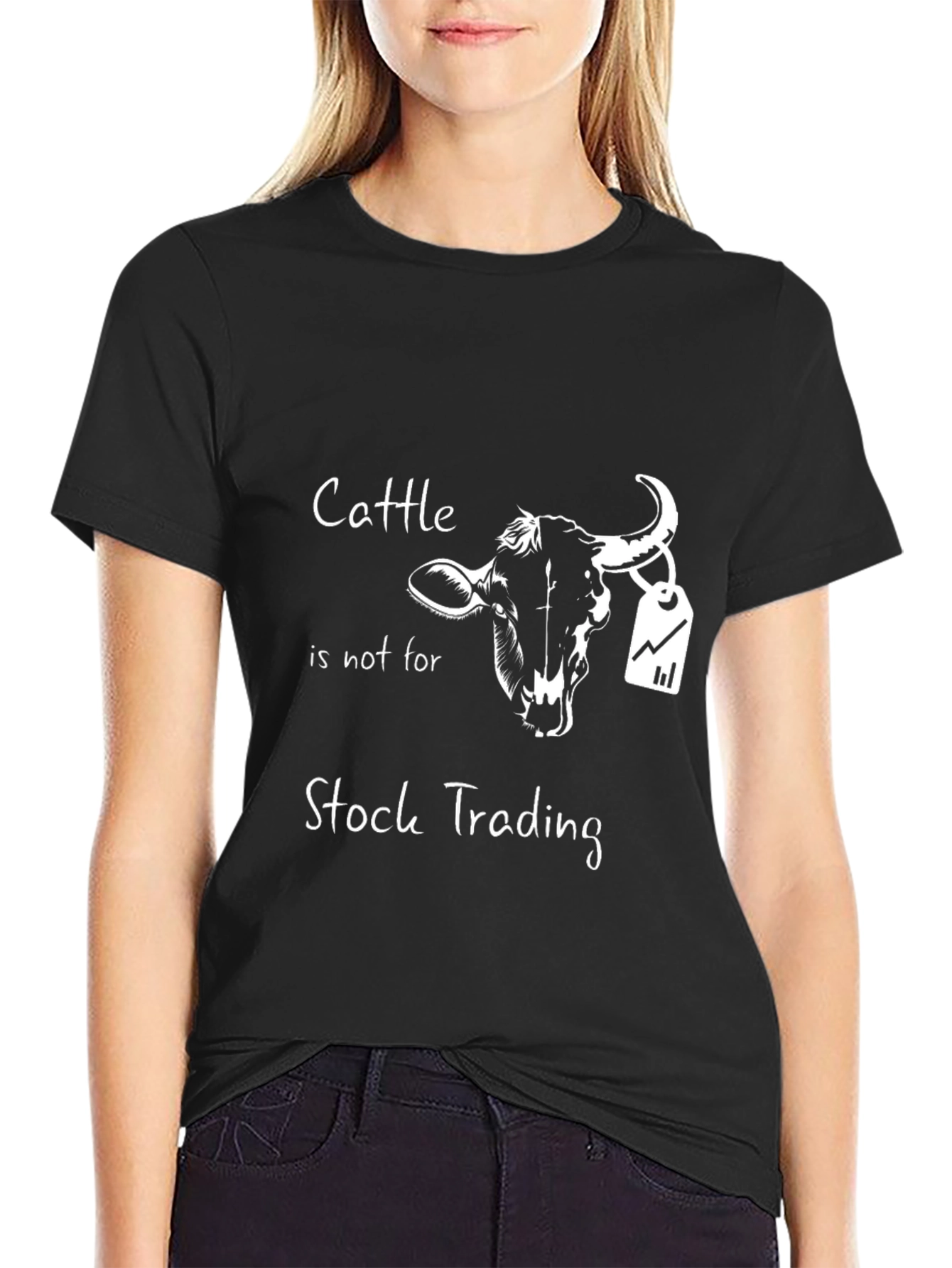 Cattle Stock Trading Graphic T-Shirt