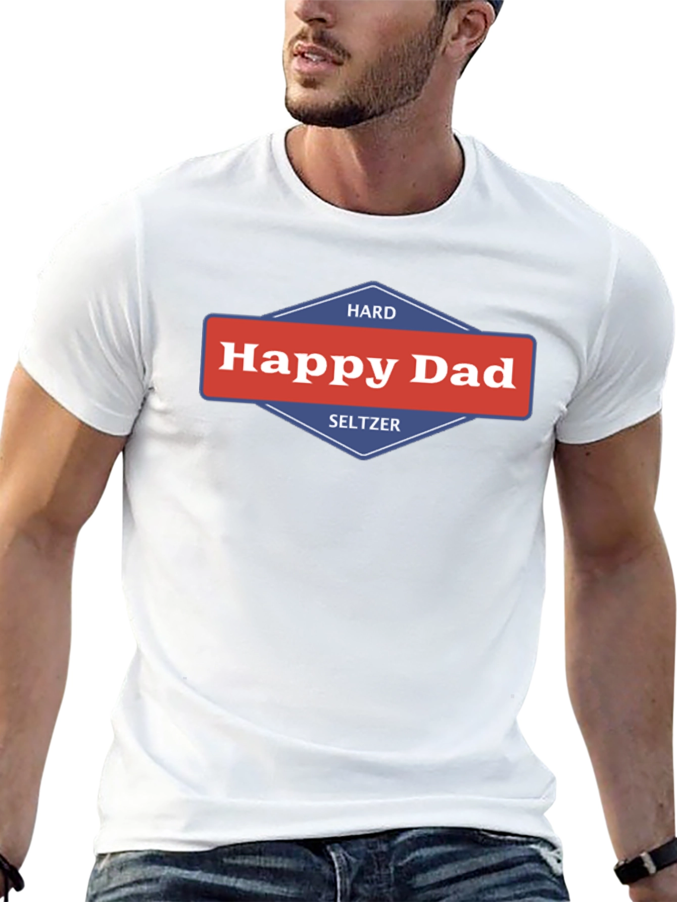 Happy Dad Seltzer Graphic Tee