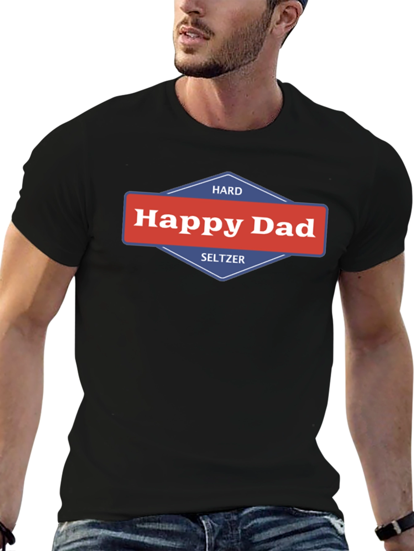 Happy Dad Seltzer Graphic Tee