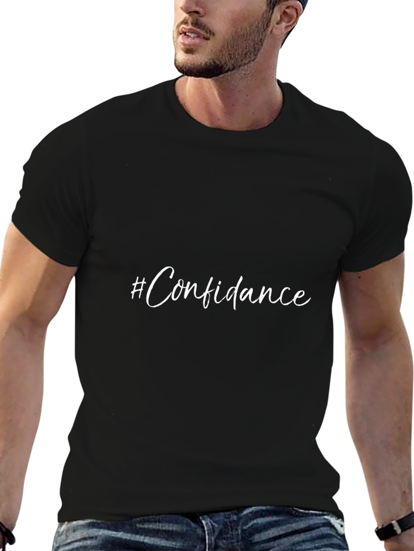 Confidence Tee - Stylish Unisex Cotton T-Shirt