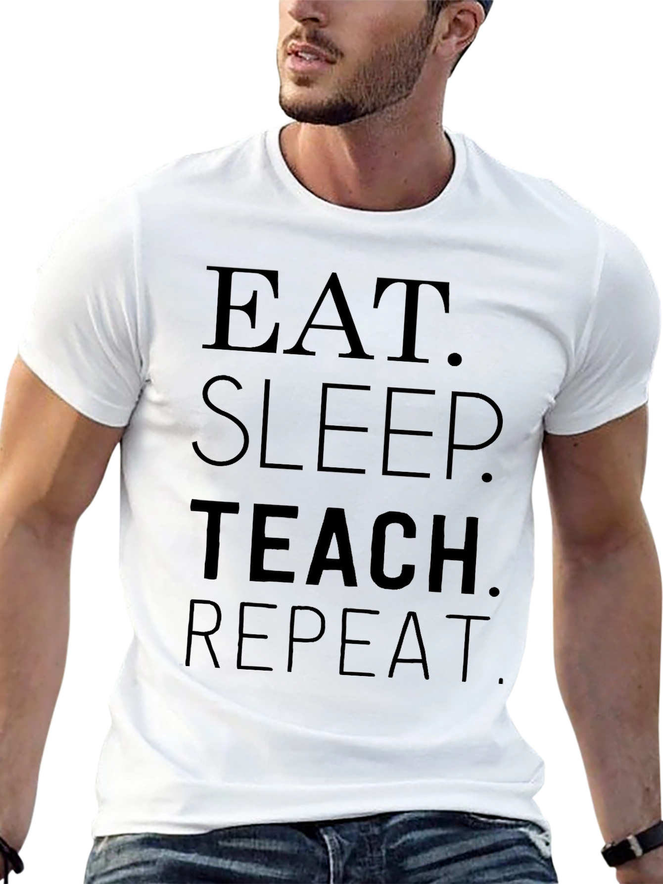 Eat Sleep Teach Repeat T-Shirt