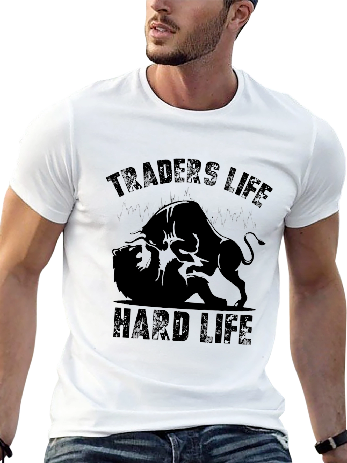 Traders Life Hard Life Graphic Tee