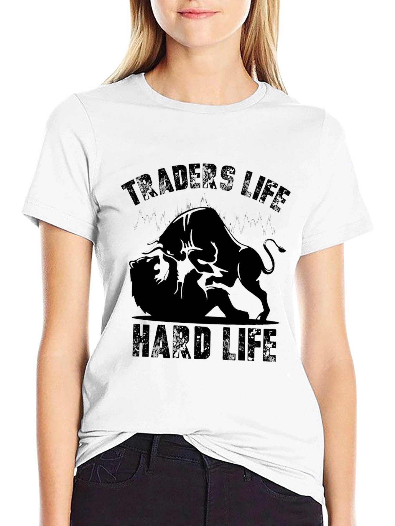 Traders Life Hard Life Graphic Tee