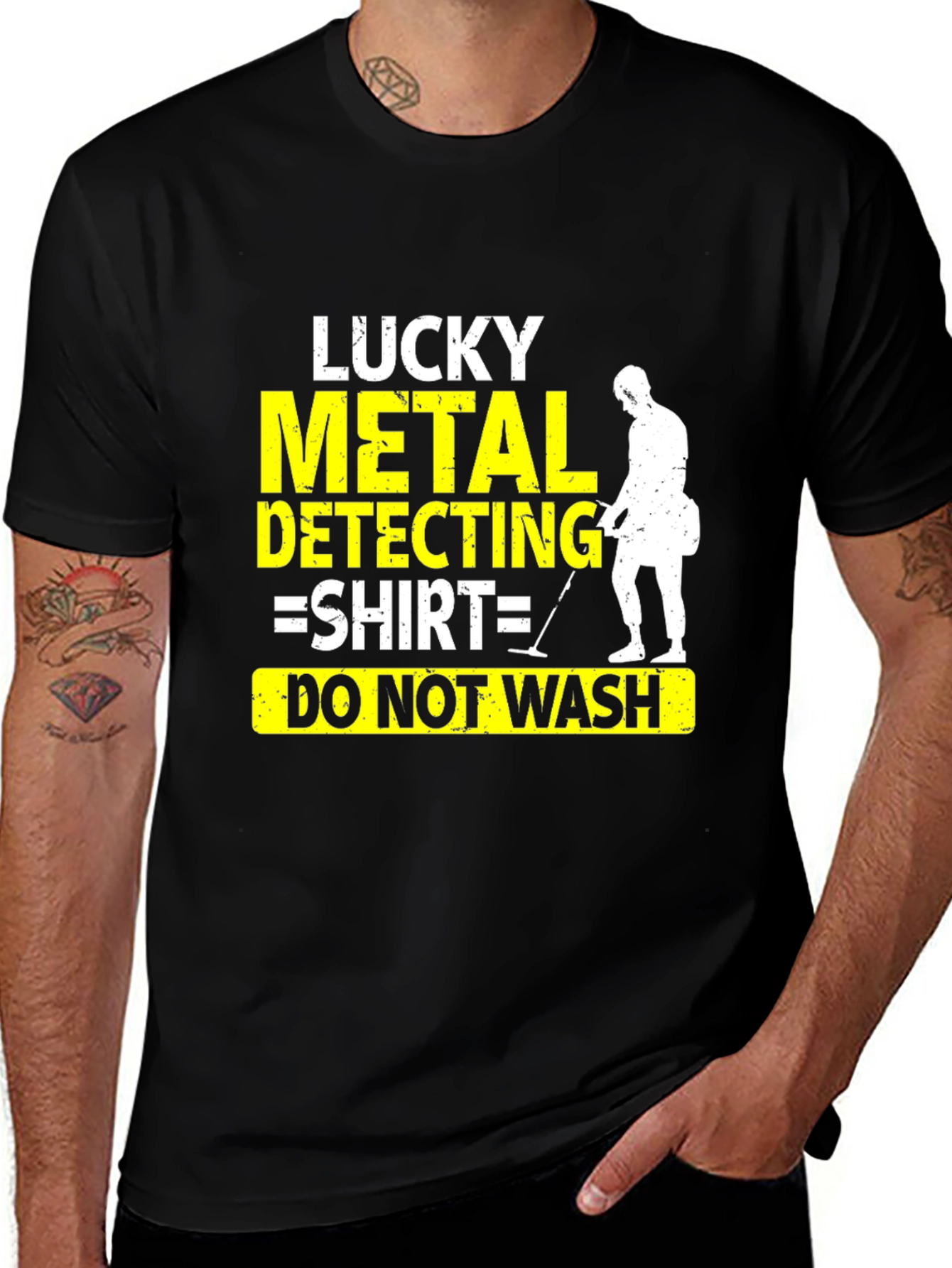 Lucky Metal Detecting Shirt - Do Not Wash Tee