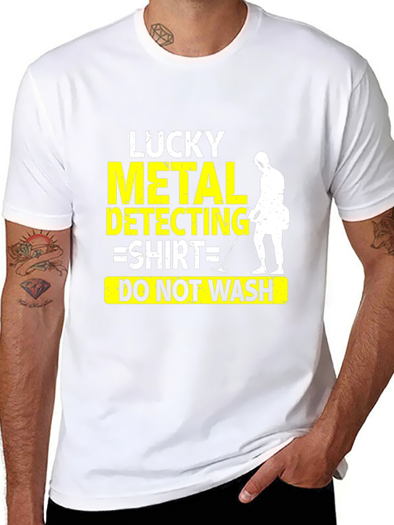 Lucky Metal Detecting Shirt - Do Not Wash Tee