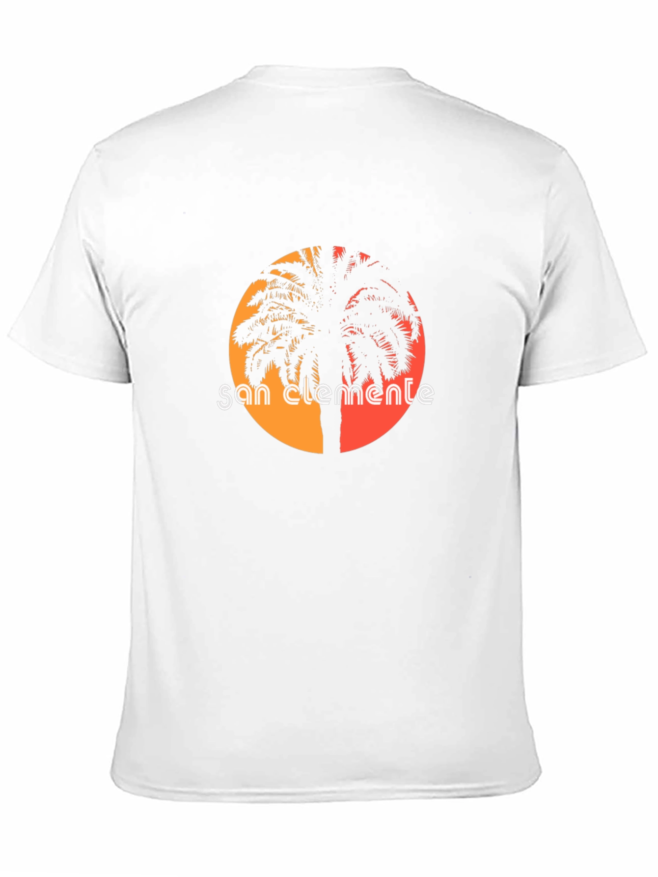 San Clemente Palm Tree Graphic Tee - Black