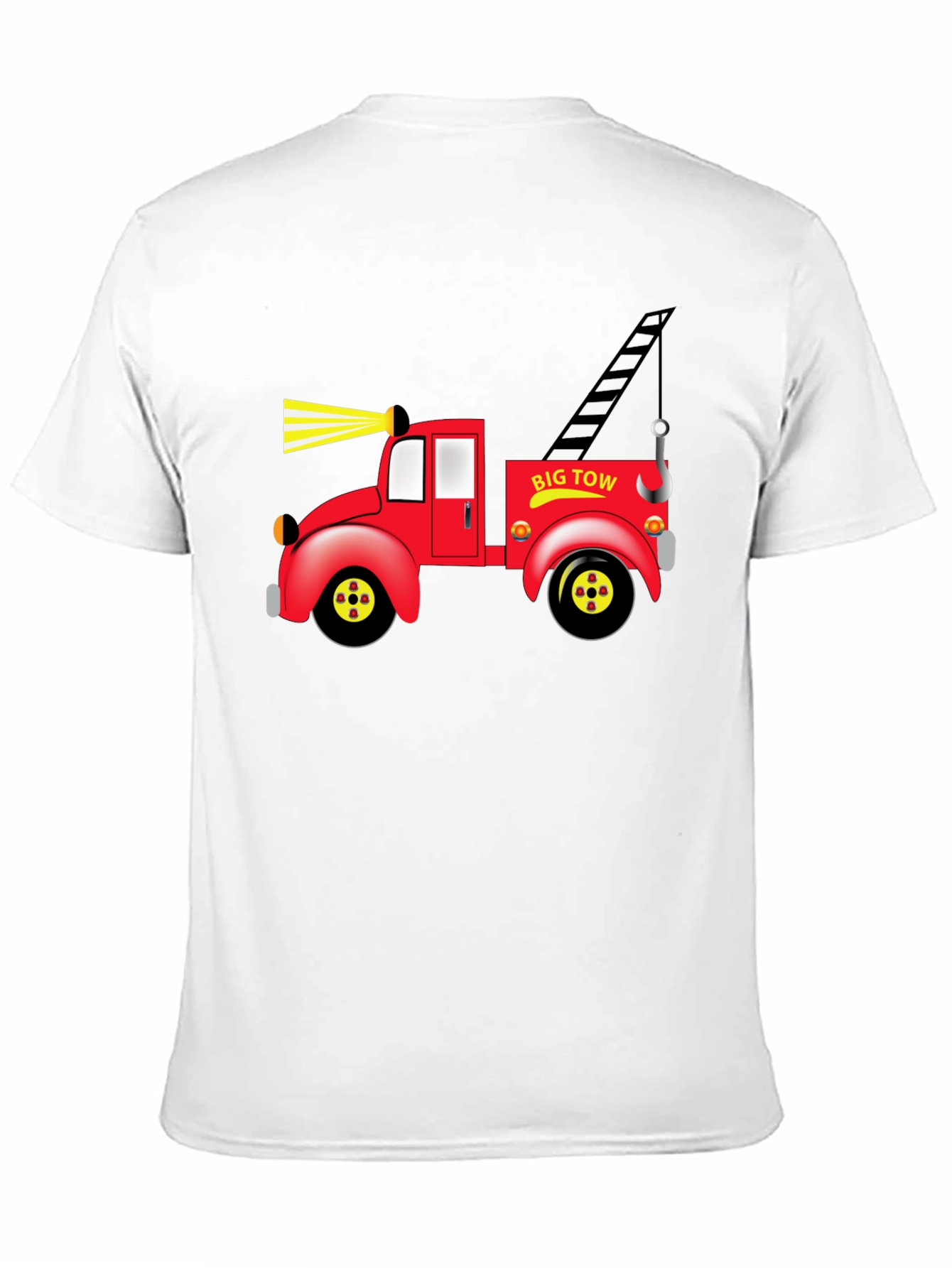 Big Tow Truck Graphic T-Shirt