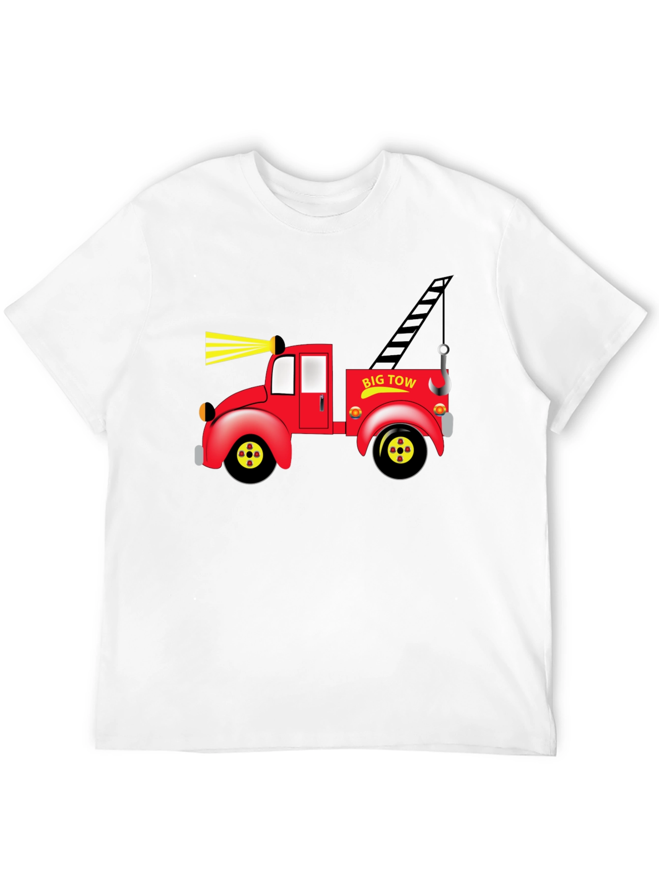 Big Tow Truck Graphic T-Shirt