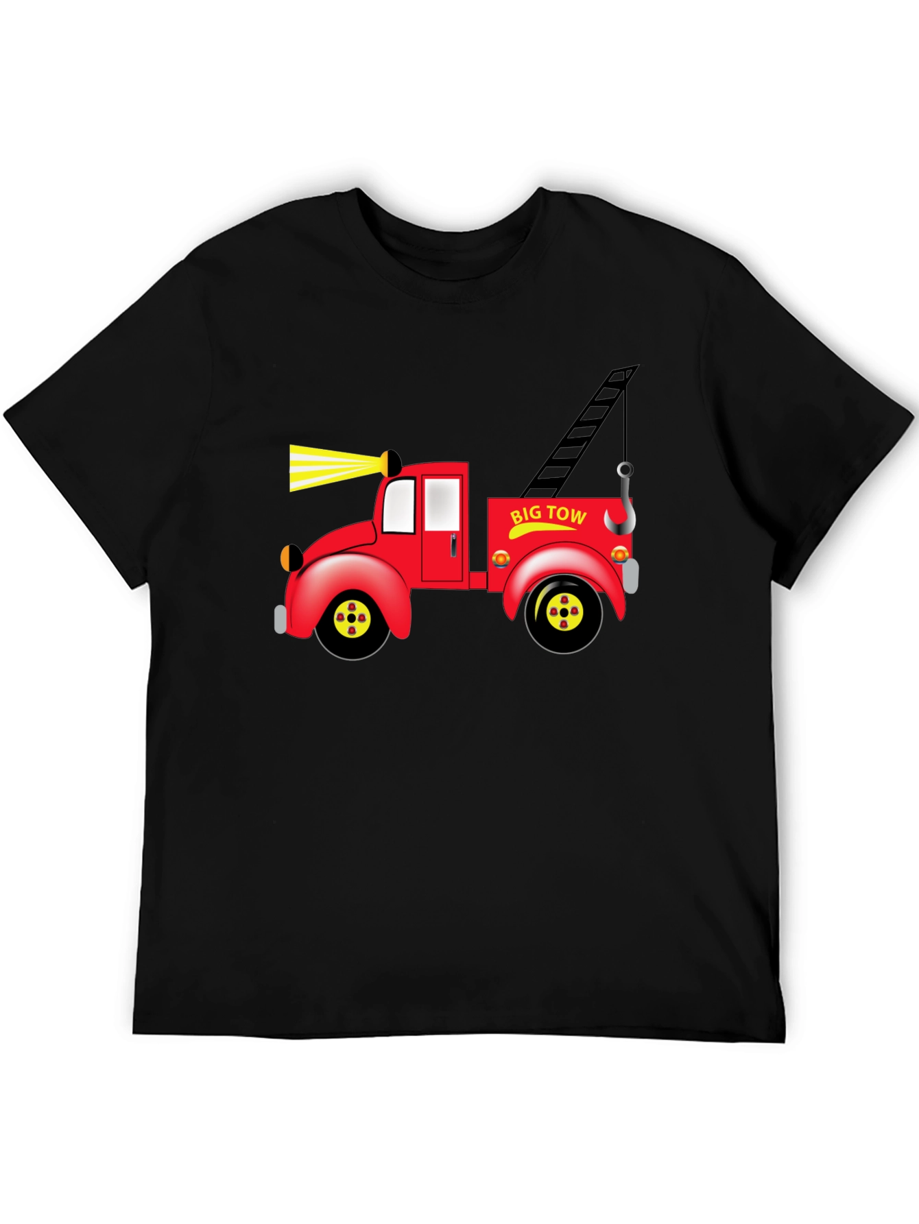 Big Tow Truck Graphic T-Shirt