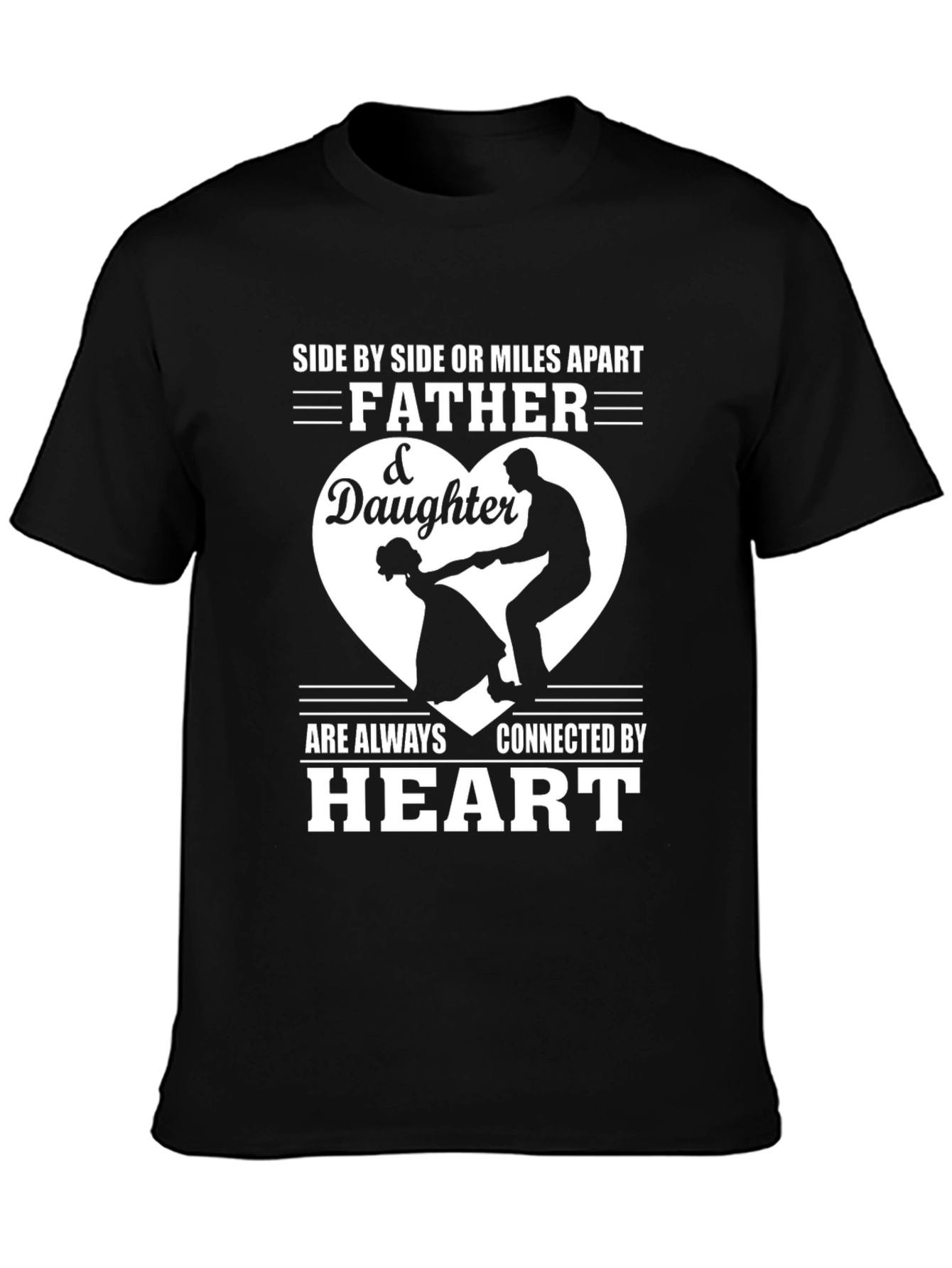 Father & Daughter Heart T-Shirt
