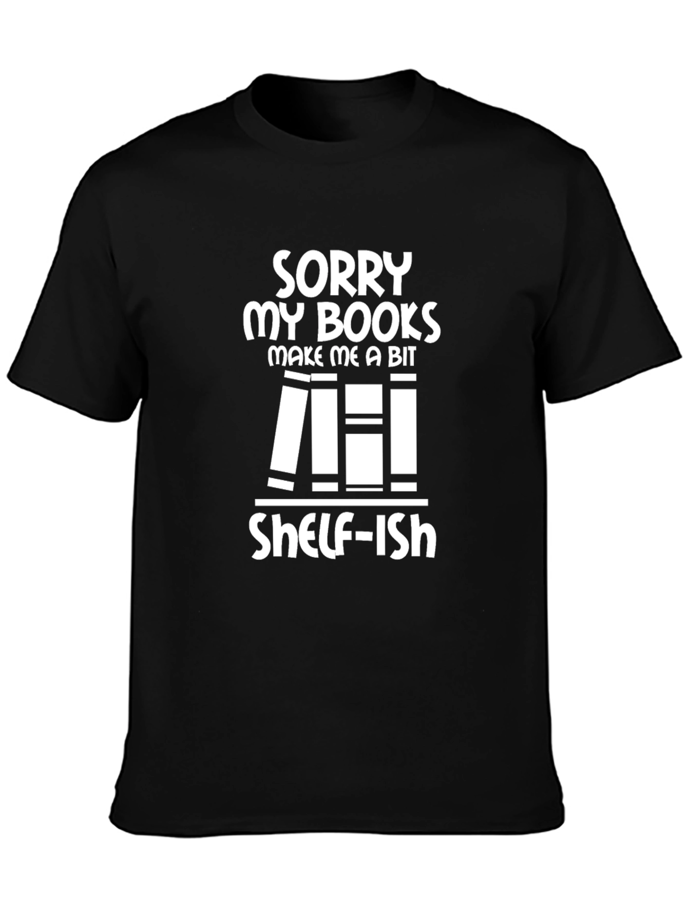 Shelf-ish Books Graphic T-Shirt