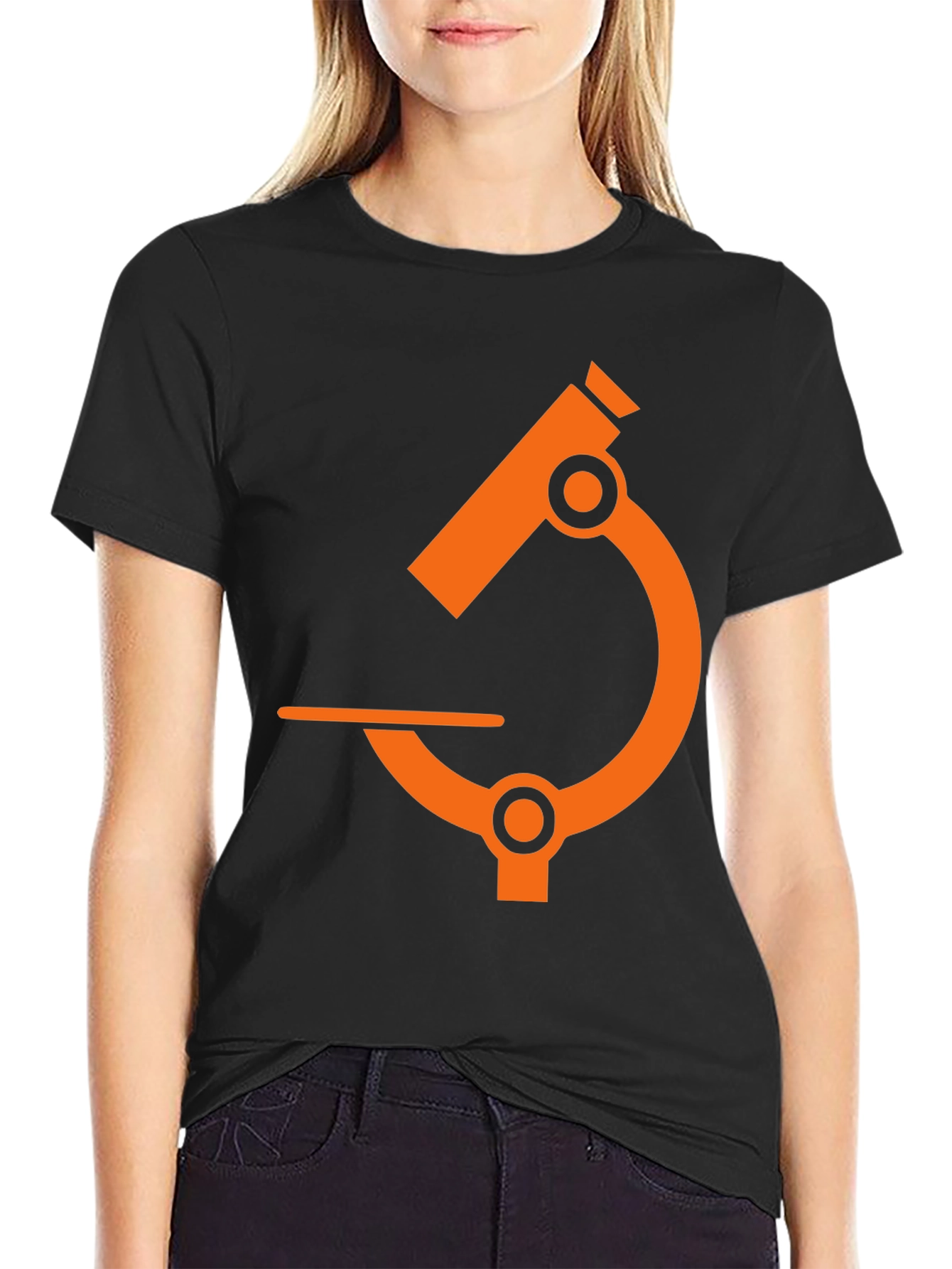 Microscope Graphic Tee - Science T-Shirt