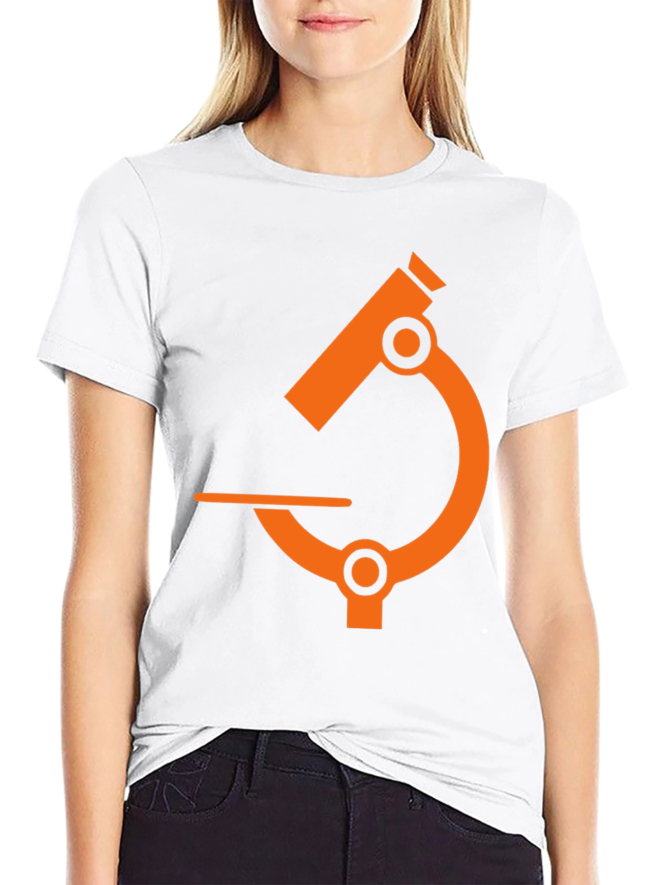 Microscope Graphic Tee - Science T-Shirt