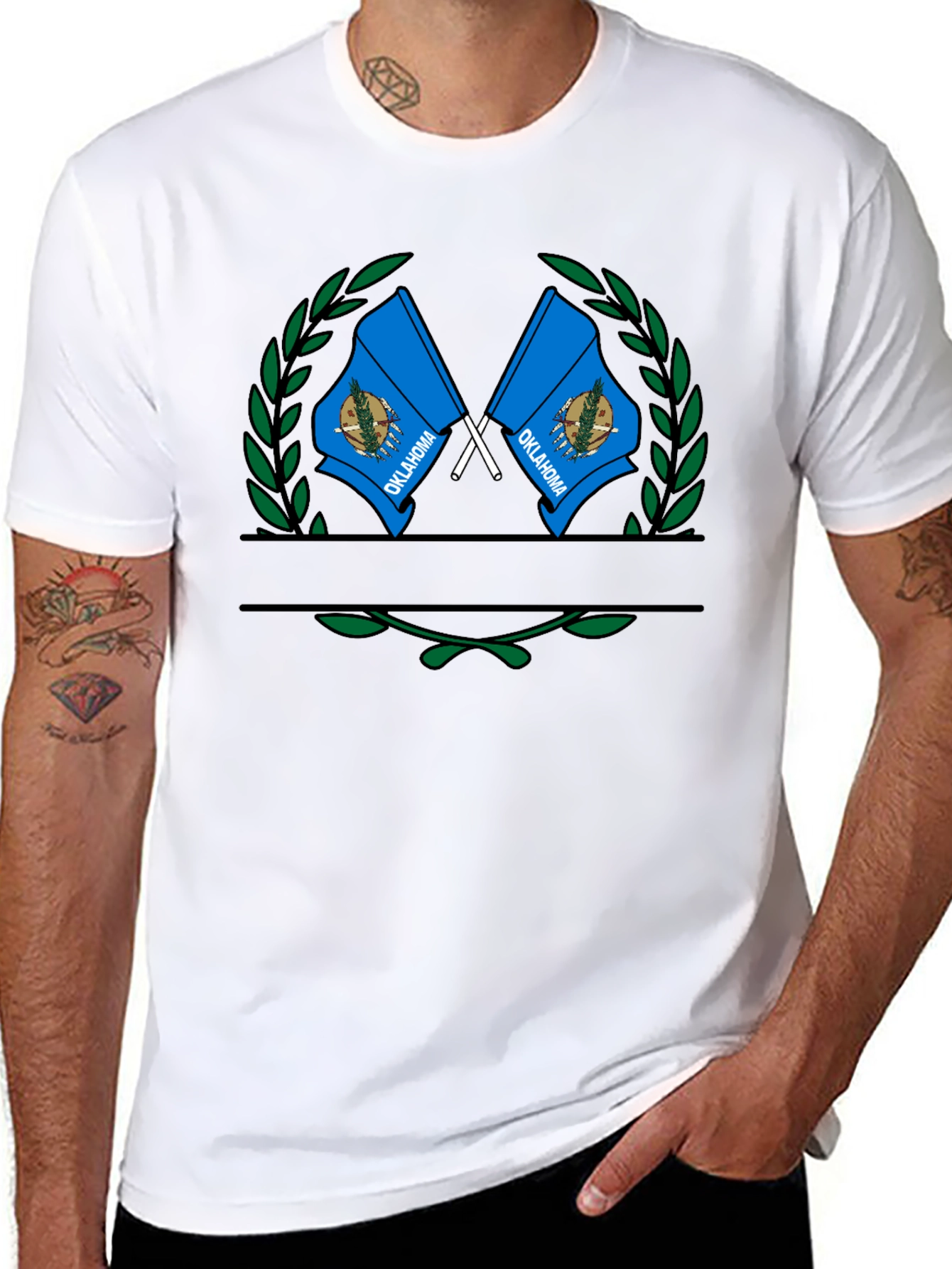 Oklahoma Flag T-Shirt - State Pride Tee