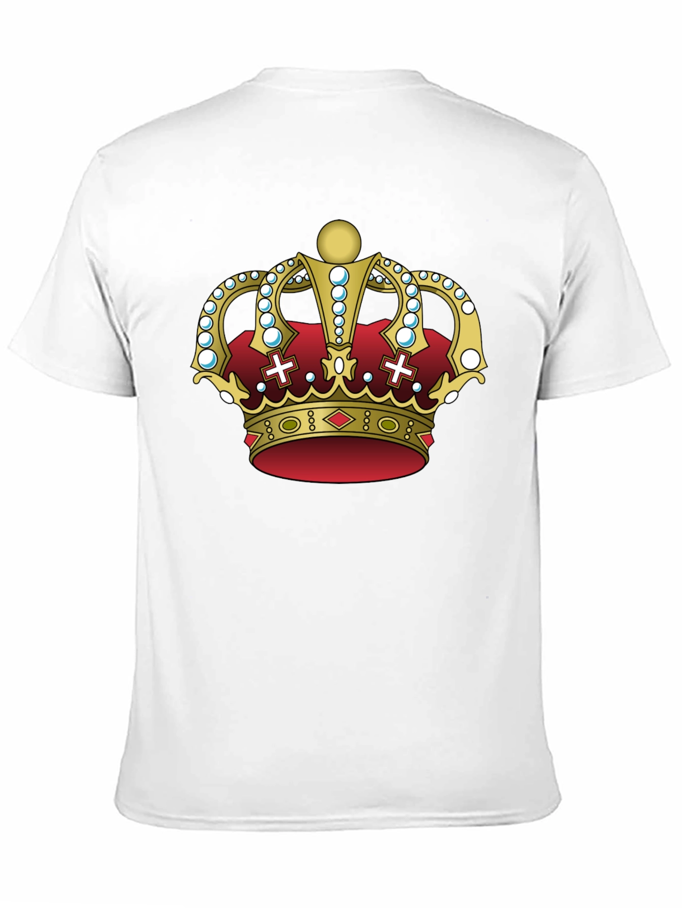 Royal Crown Graphic T-Shirt - Regal Style