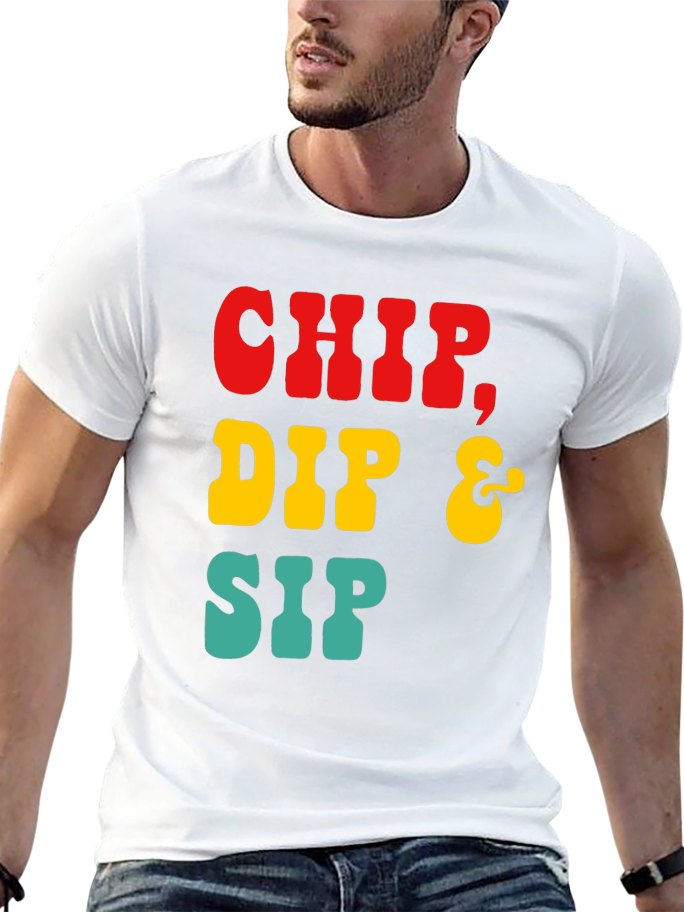 Chip Dip & Sip Graphic Tee