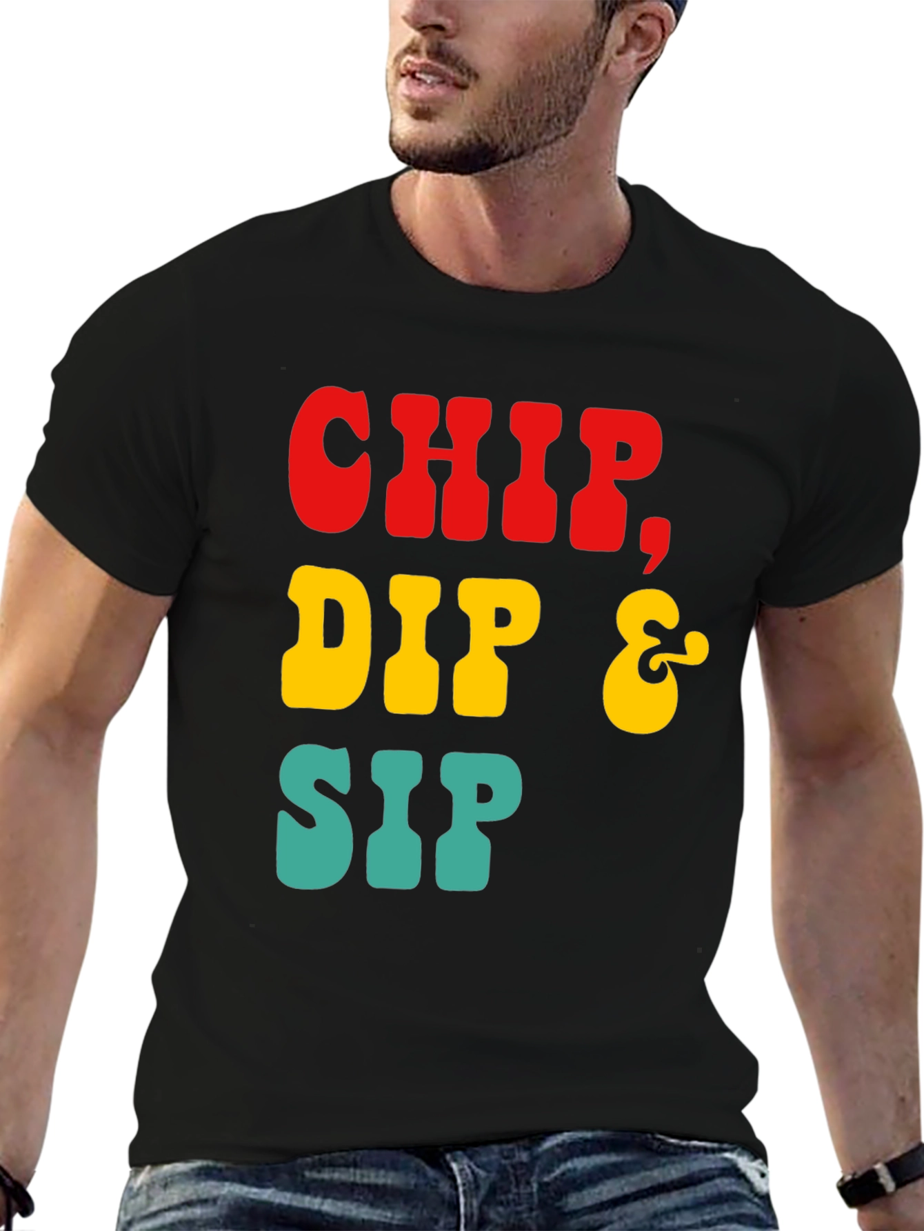 Chip Dip & Sip Graphic Tee