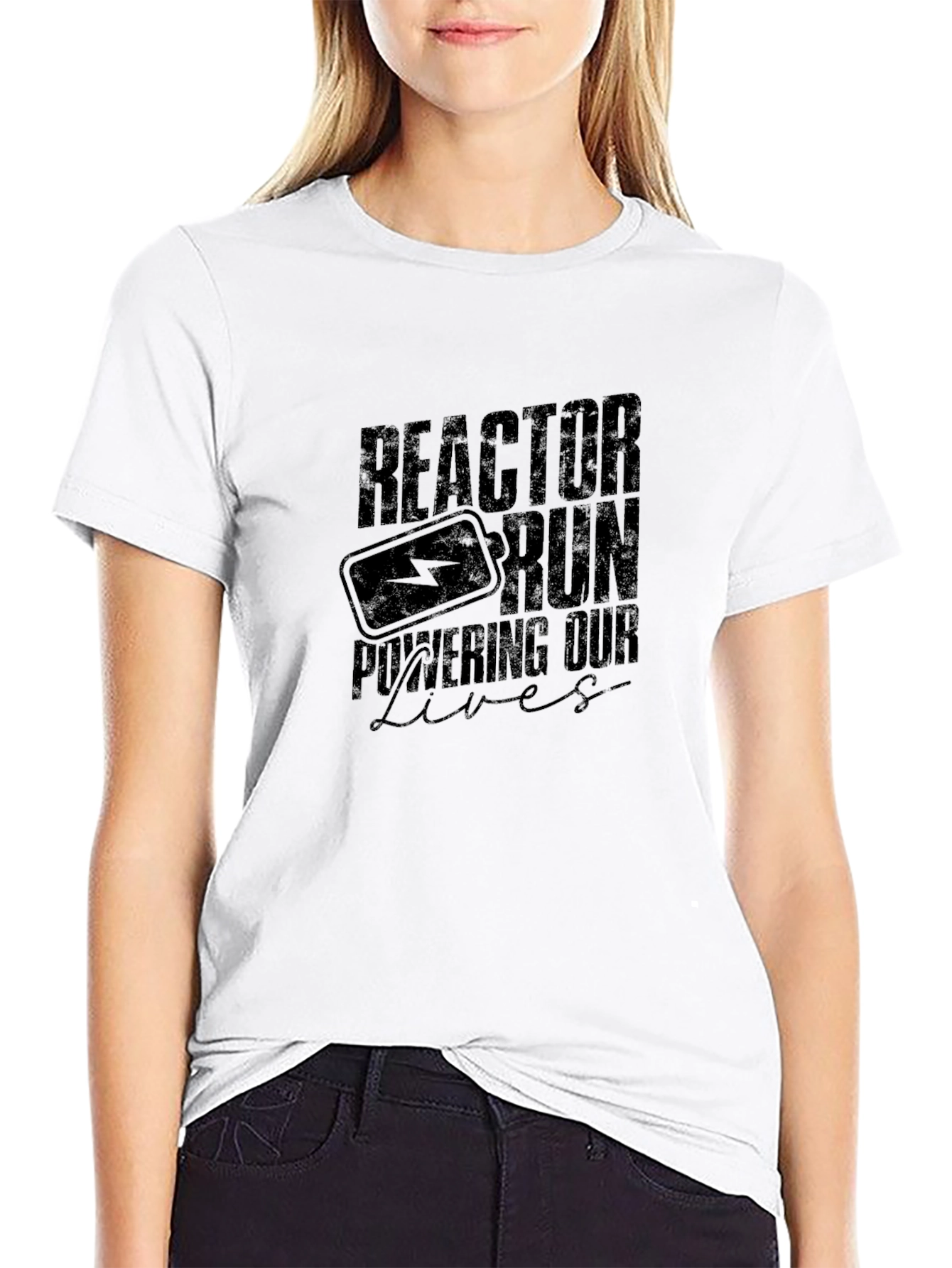 Reactor Run Powering Our Lives Graphic Tee