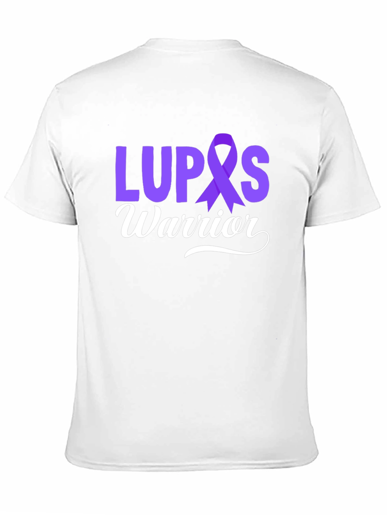 Lupus Warrior T-Shirt - Purple Ribbon Awareness