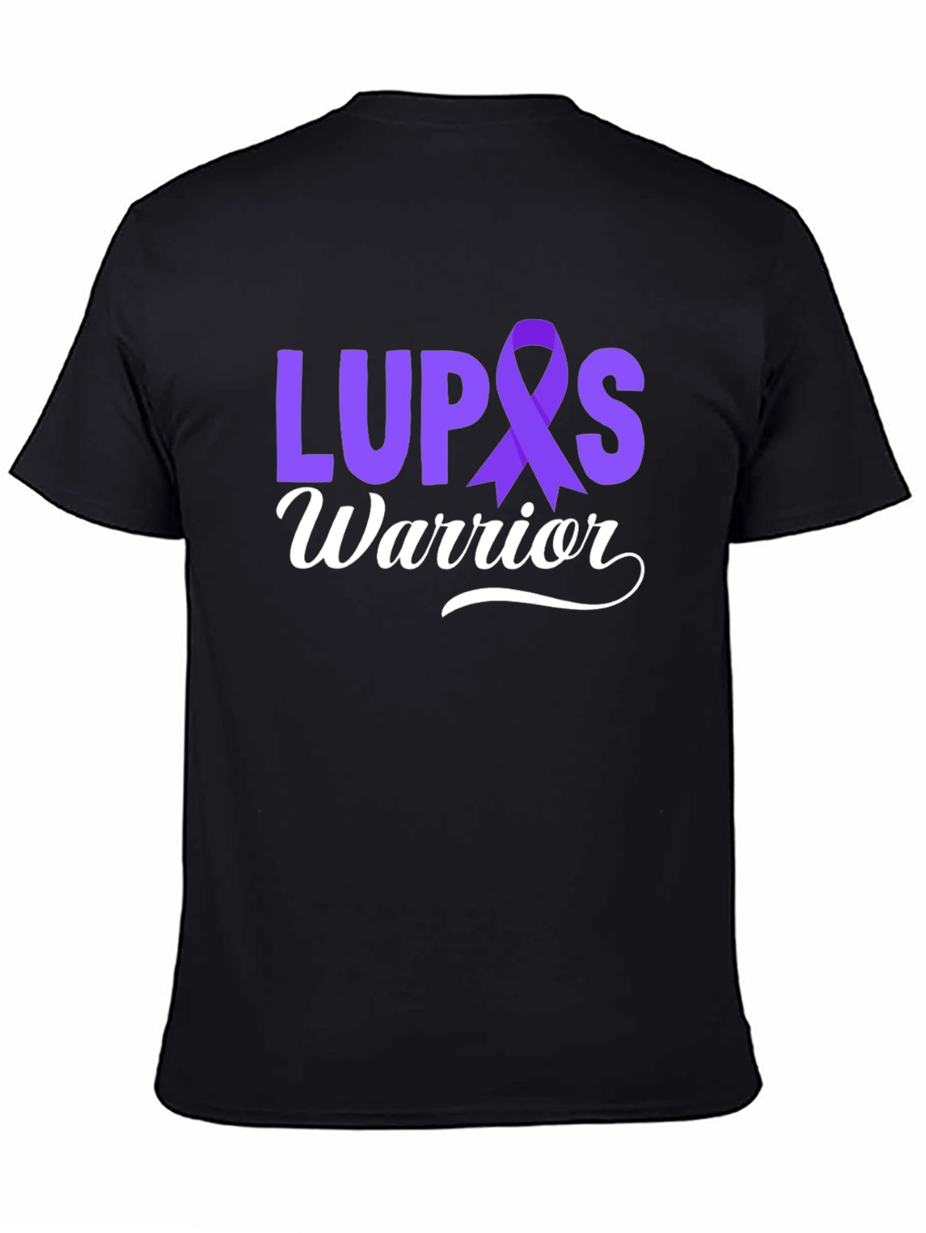 Lupus Warrior T-Shirt - Purple Ribbon Awareness