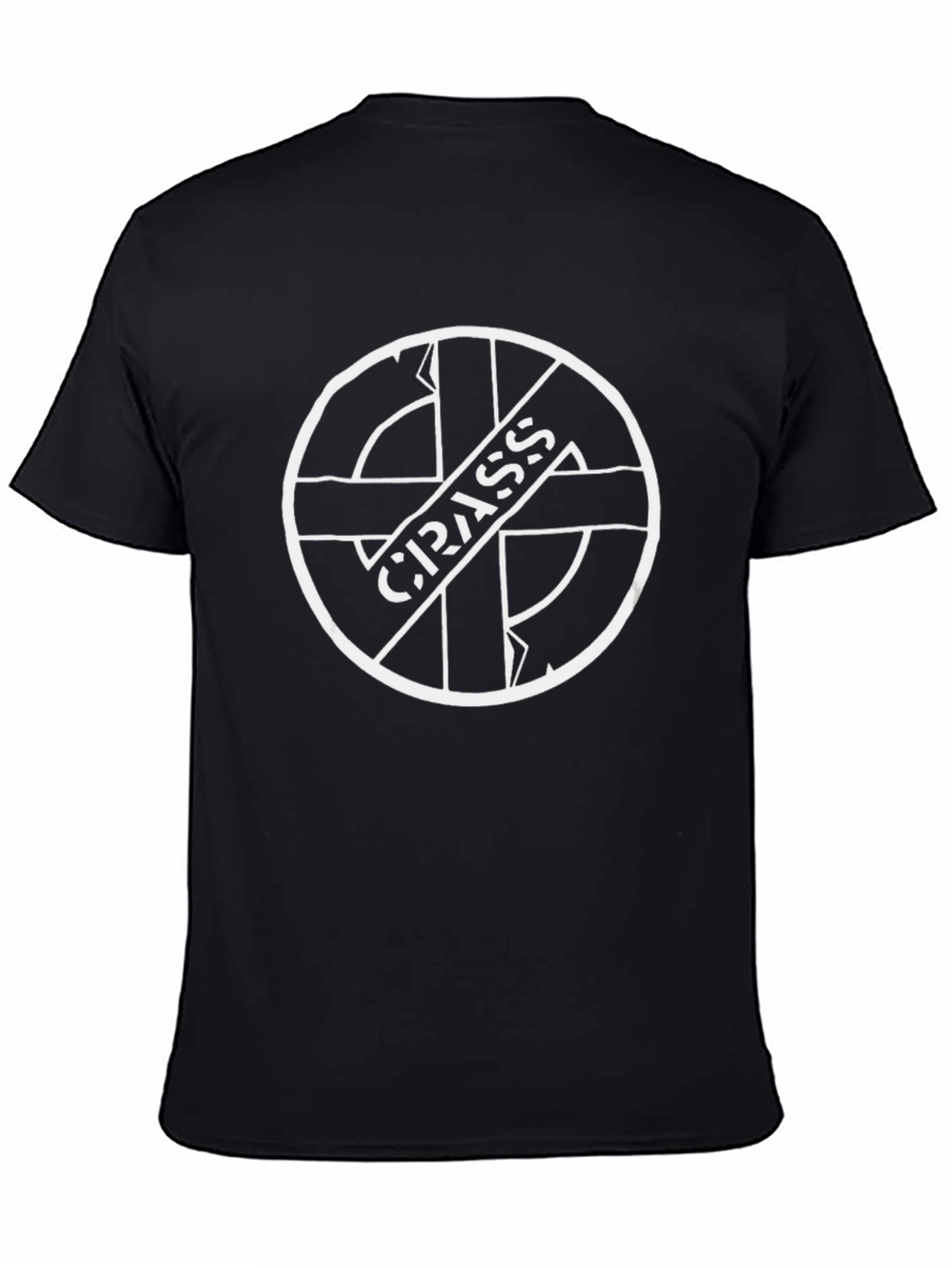 Crass Logo Black T-Shirt