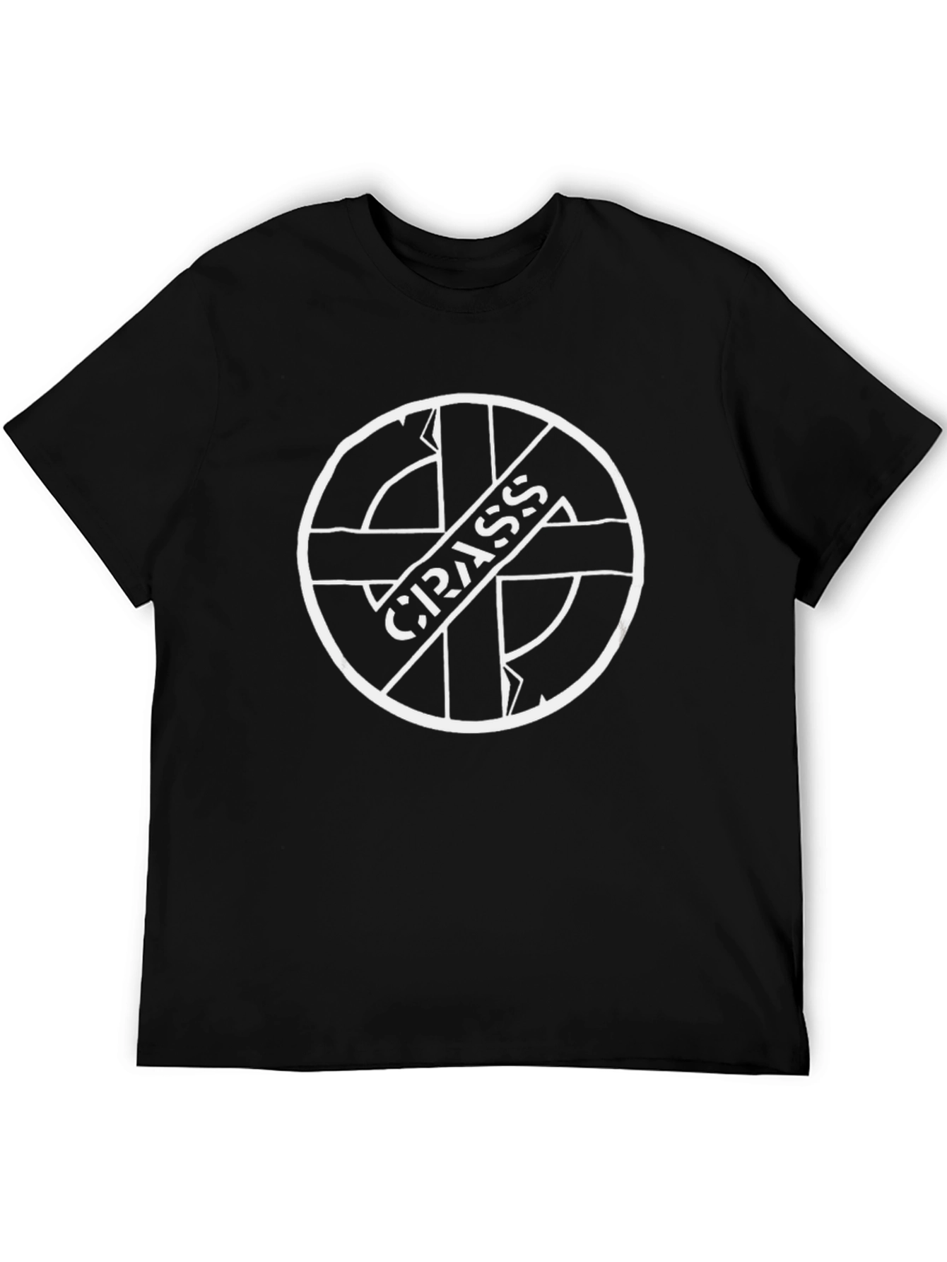 Crass Logo Black T-Shirt