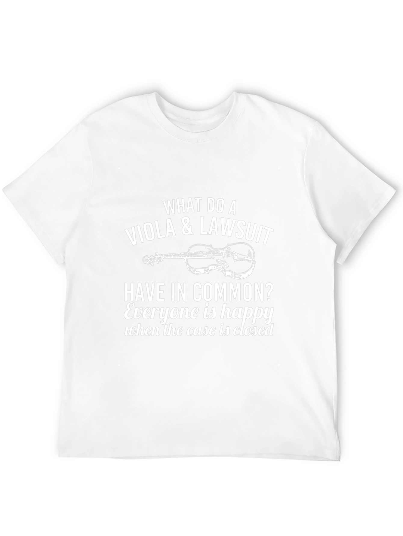Viola & Lawsuit Funny T-Shirt