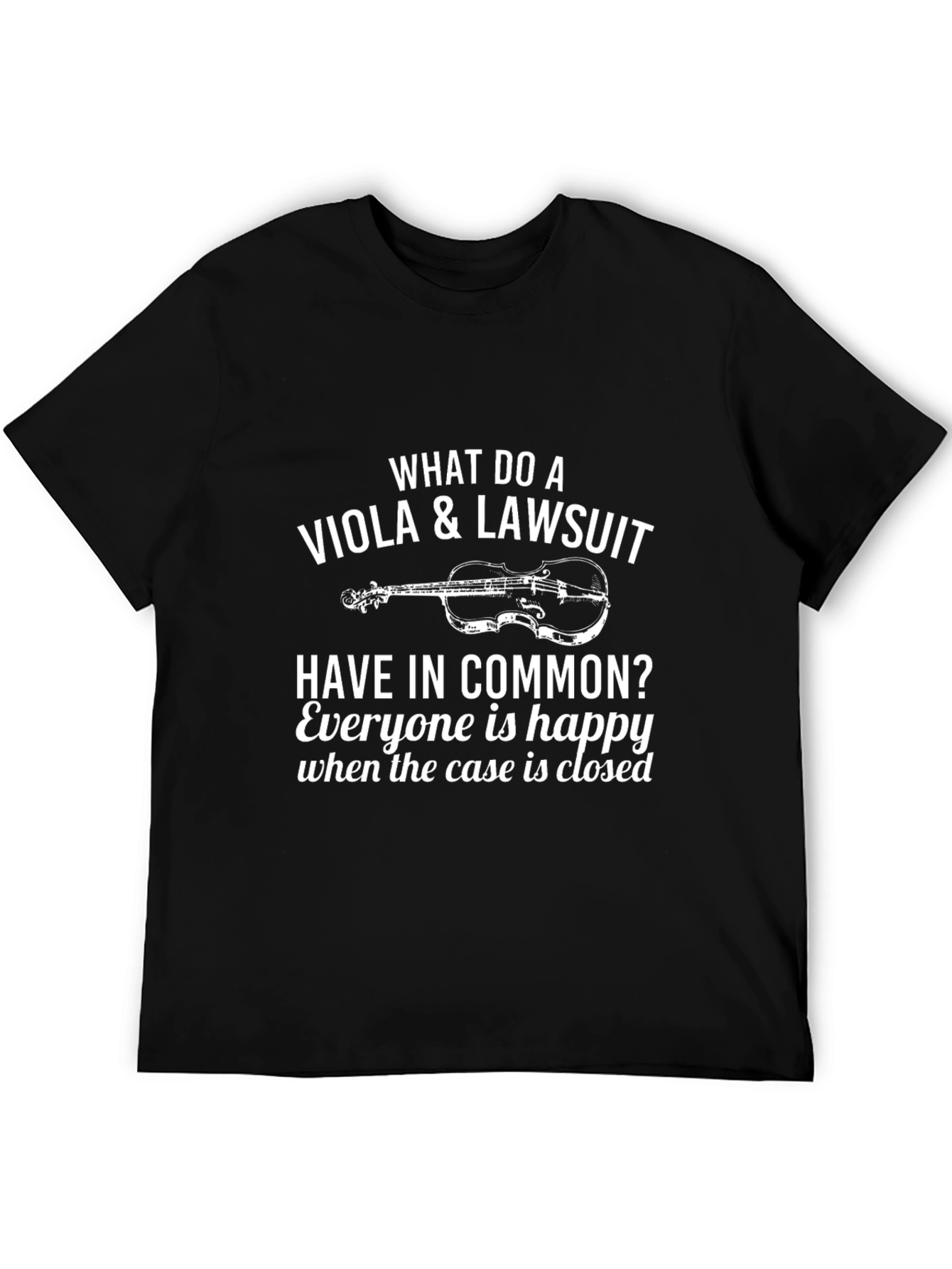 Viola & Lawsuit Funny T-Shirt