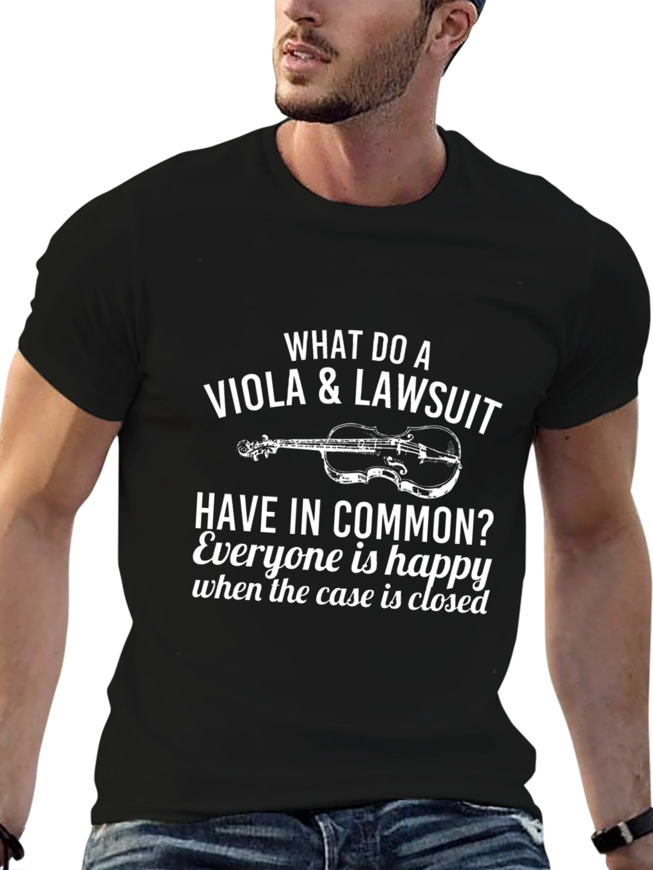 Viola & Lawsuit Funny T-Shirt