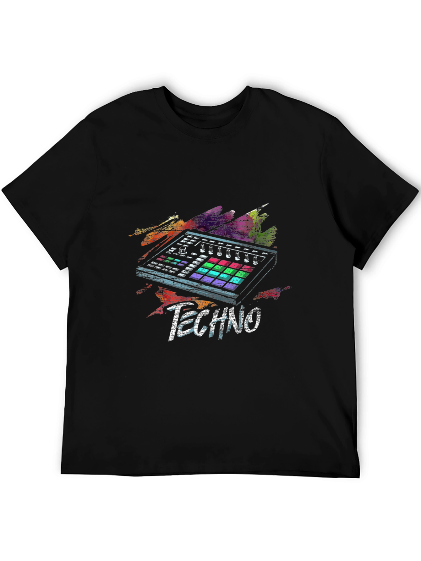 Techno Music Producer Graphic T-Shirt