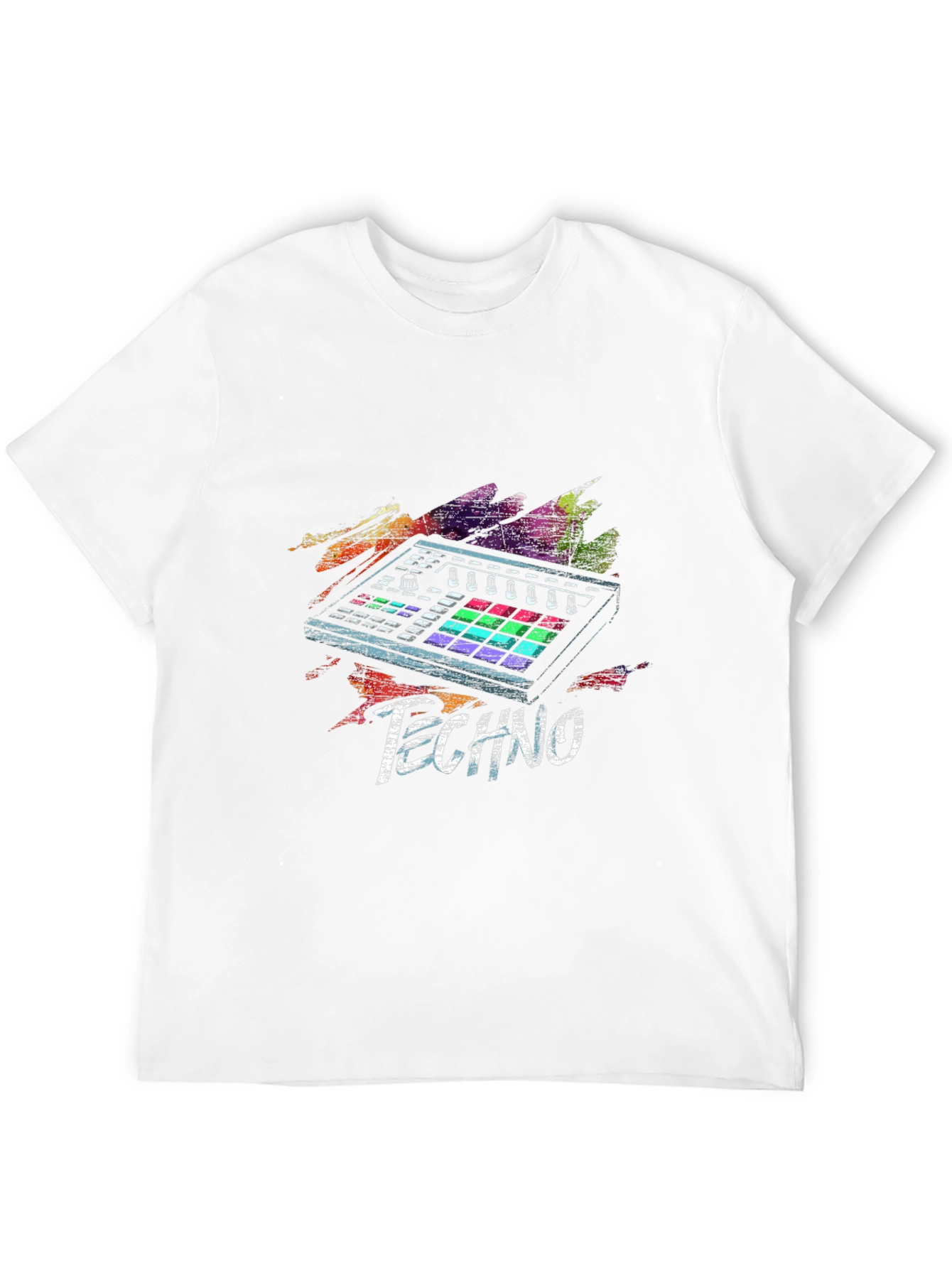 Techno Music Producer Graphic T-Shirt