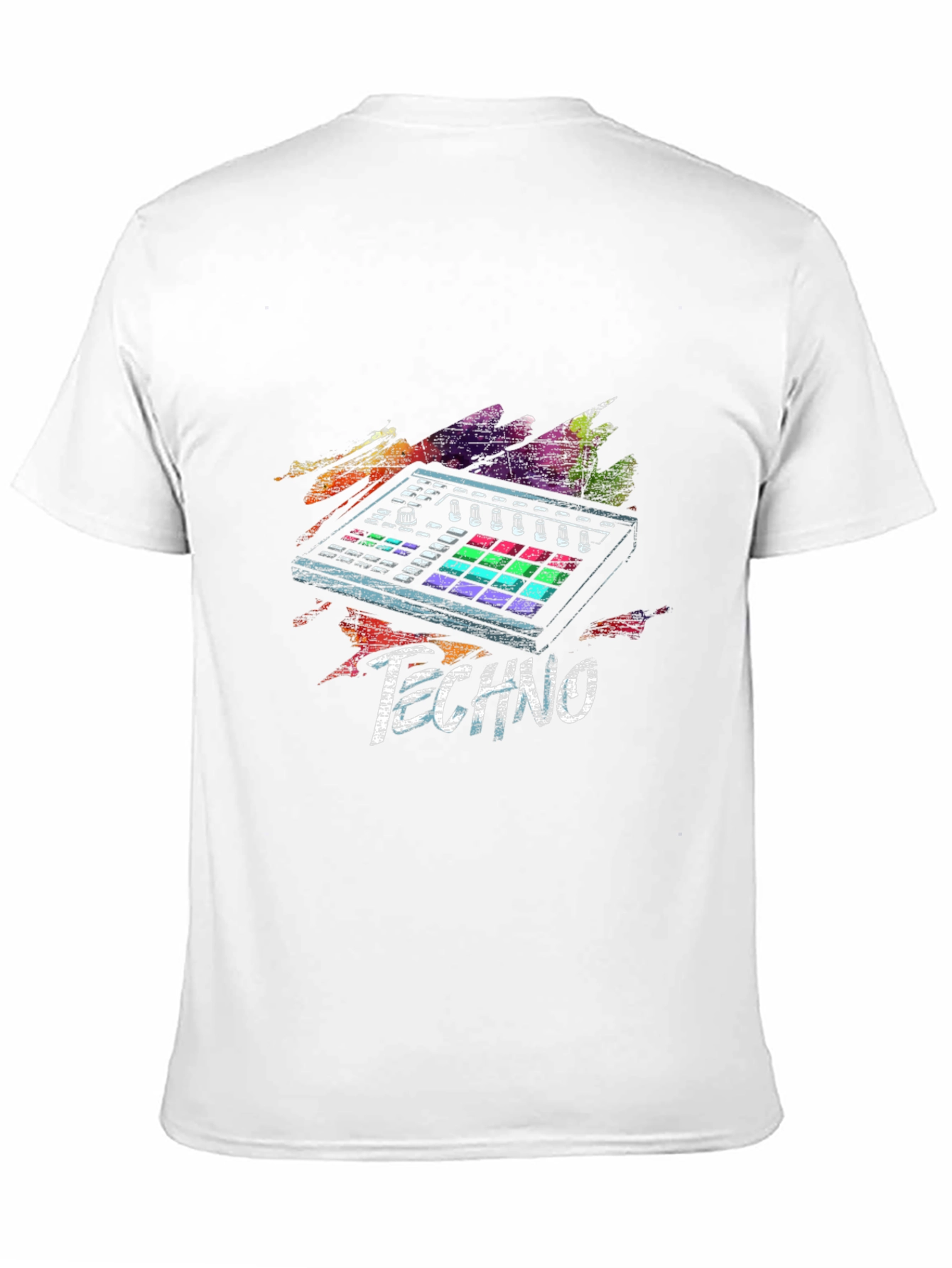 Techno Music Producer Graphic T-Shirt
