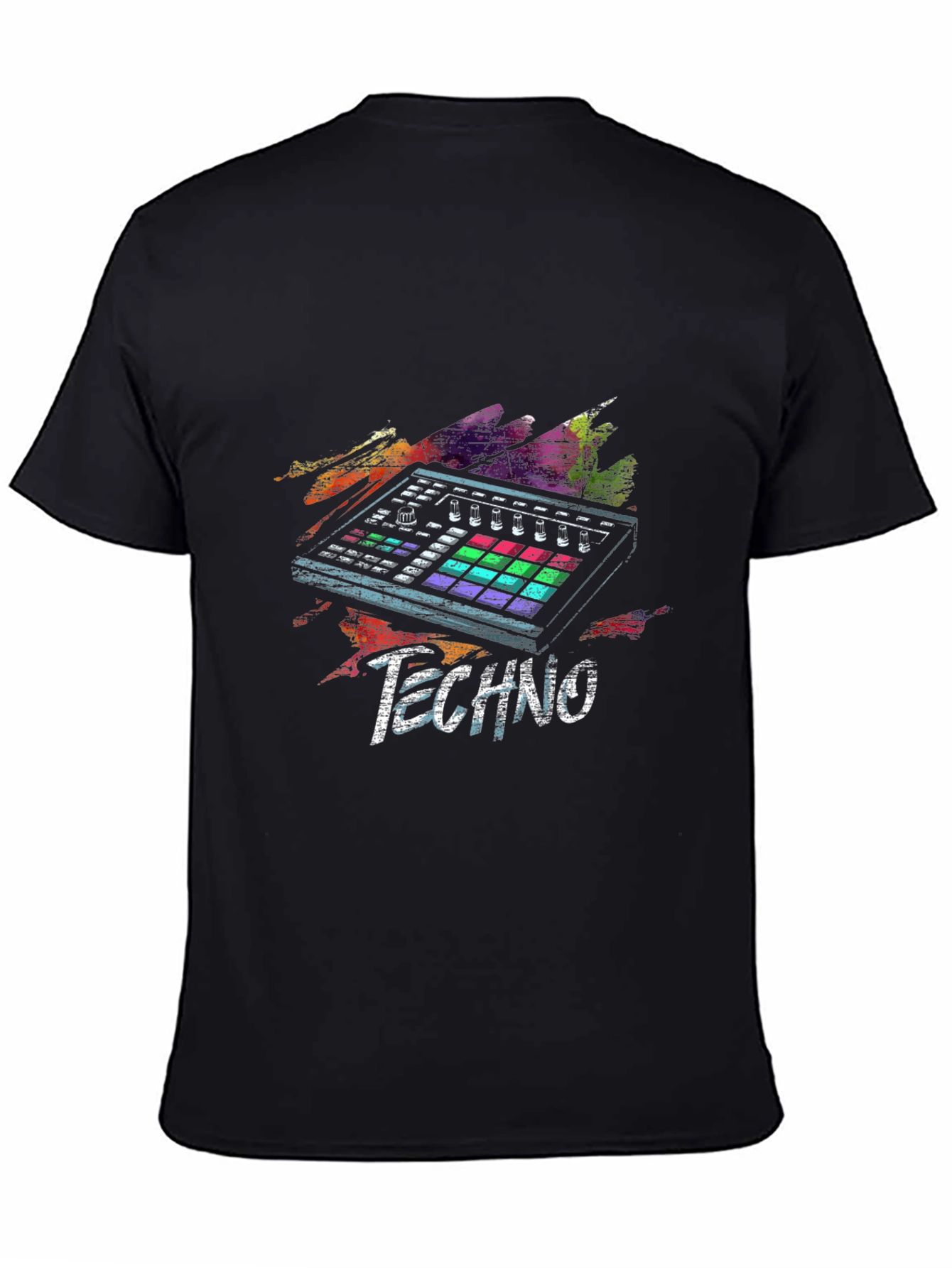Techno Music Producer Graphic T-Shirt