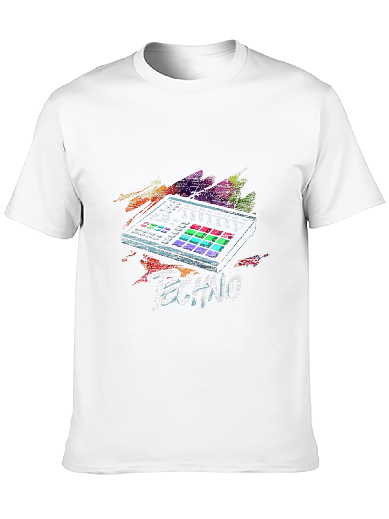 Techno Music Producer Graphic T-Shirt