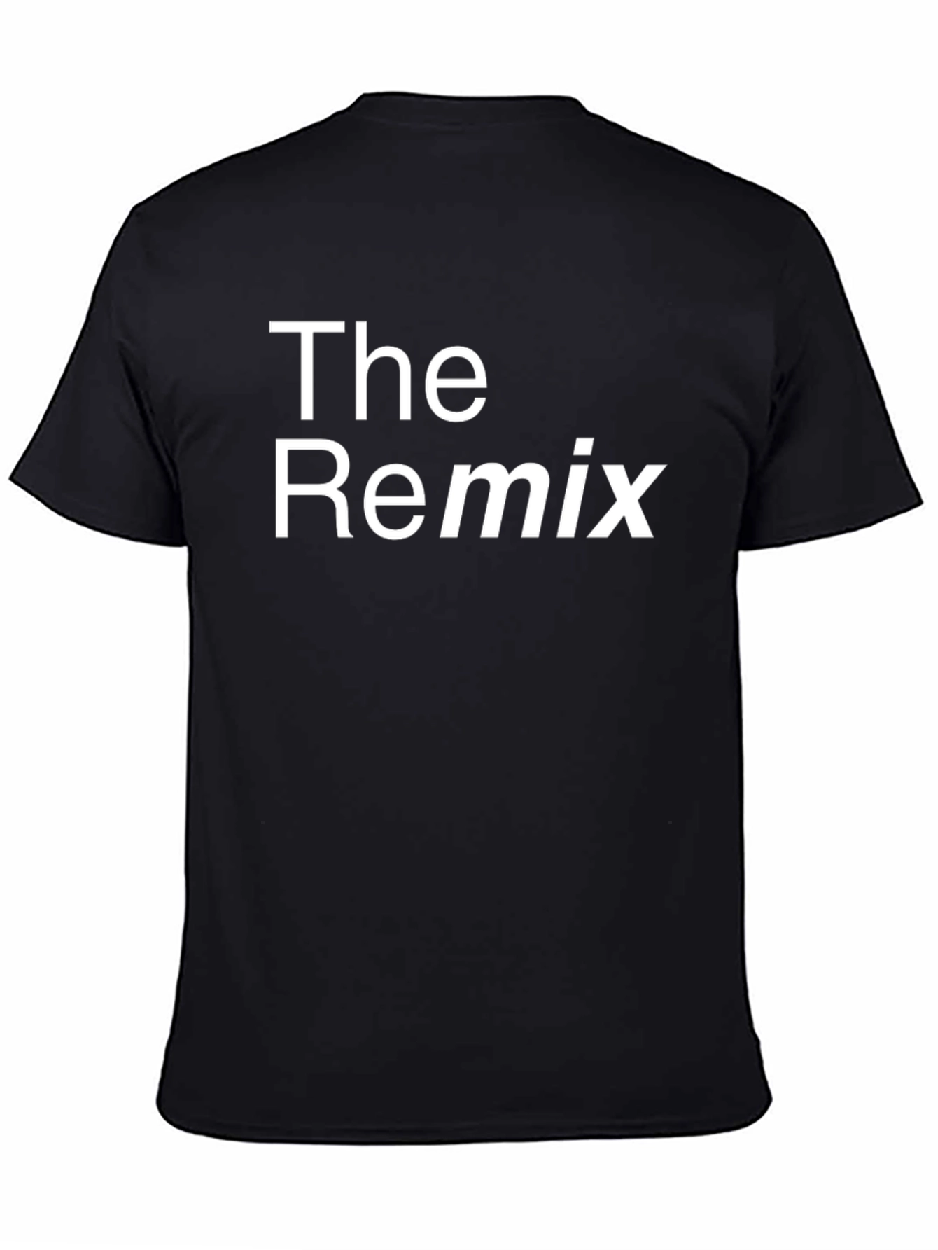 The Remix Graphic T-Shirt - Trendy Crew Neck Tee