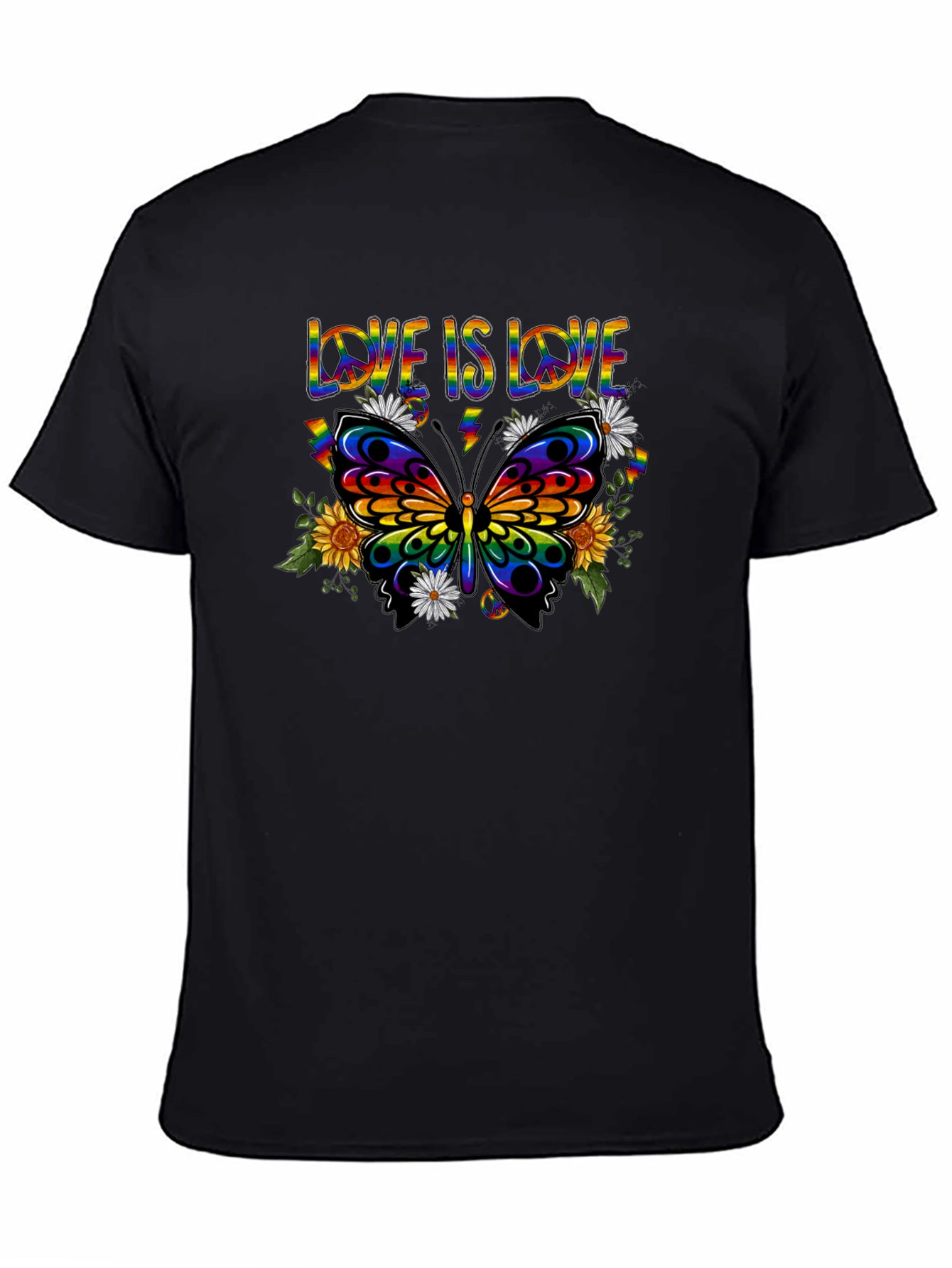 Love is Love Butterfly Graphic Tee