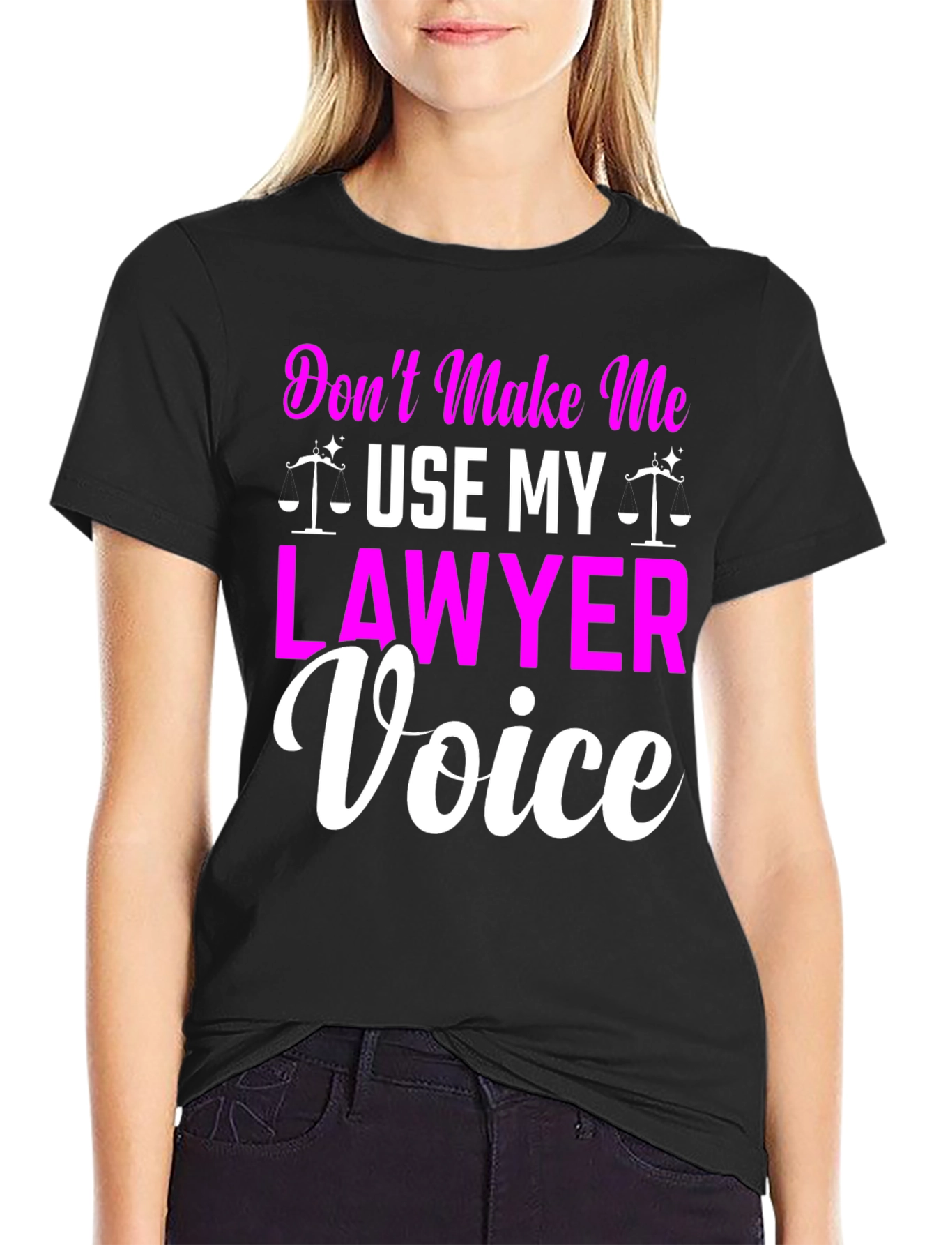 Lawyer Voice Graphic T-Shirt - Funny Attorney Gift
