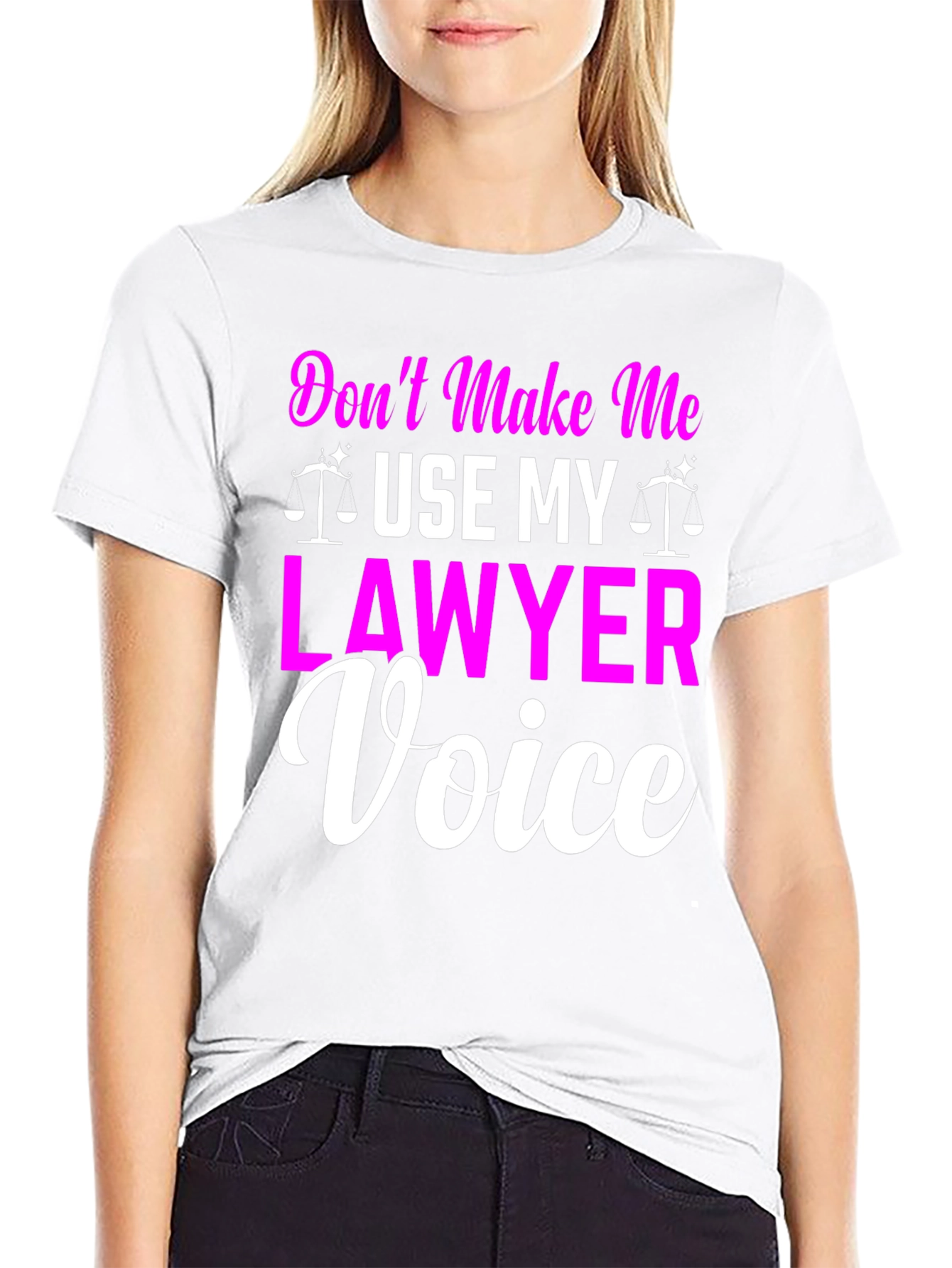 Lawyer Voice Graphic T-Shirt - Funny Attorney Gift
