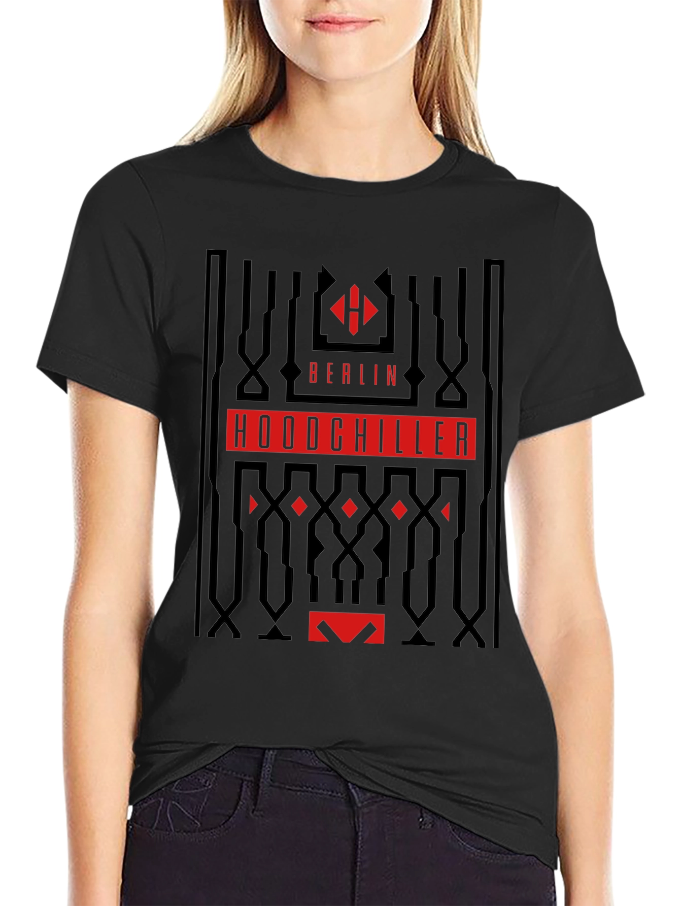 Berlin Hoodchiller Graphic Print T-Shirt