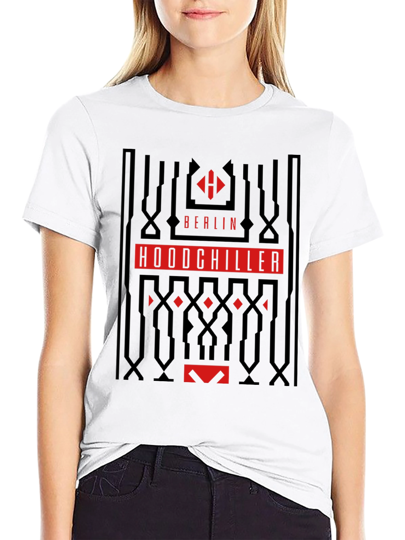 Berlin Hoodchiller Graphic Print T-Shirt
