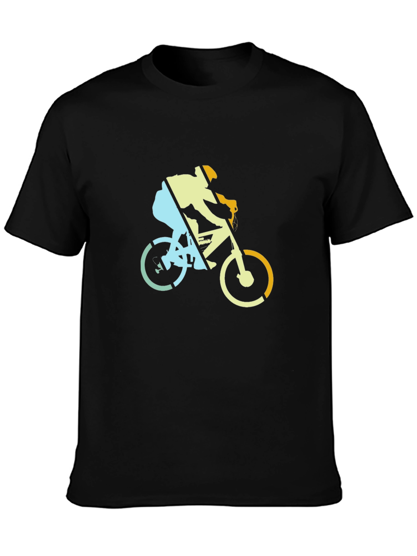 Cycling Graphic T-Shirt - Sporty Style
