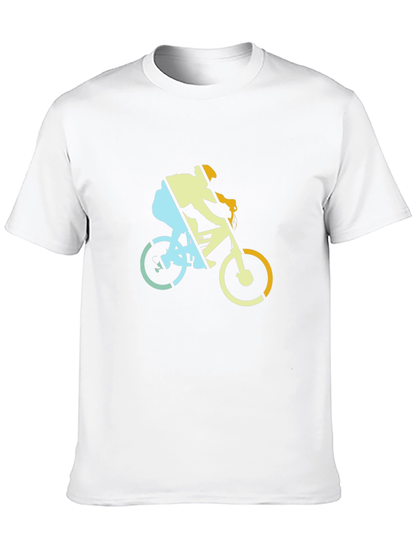 Cycling Graphic T-Shirt - Sporty Style