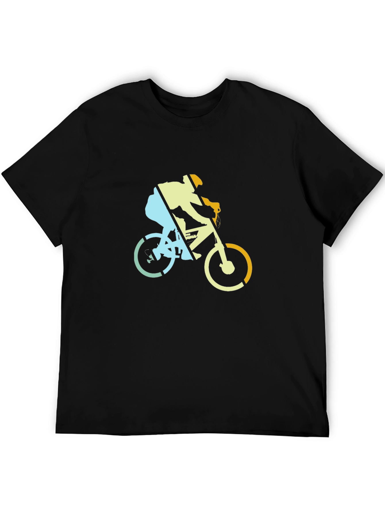 Cycling Graphic T-Shirt - Sporty Style