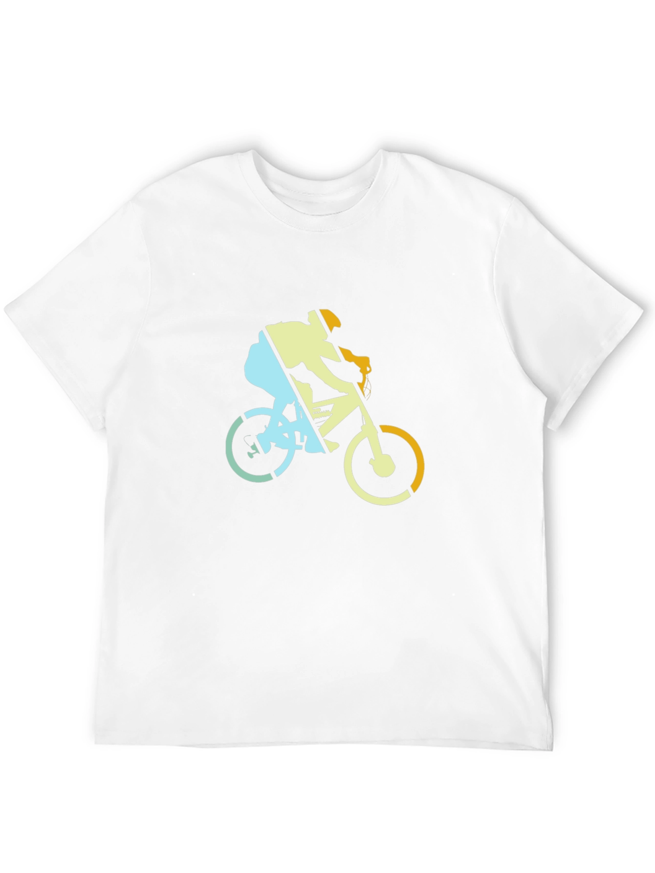 Cycling Graphic T-Shirt - Sporty Style
