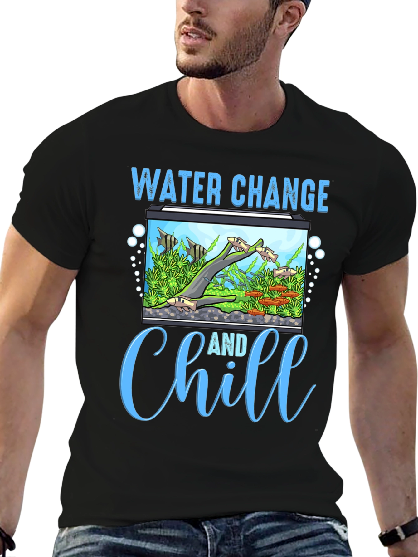 Water Change and Chill Graphic Tee