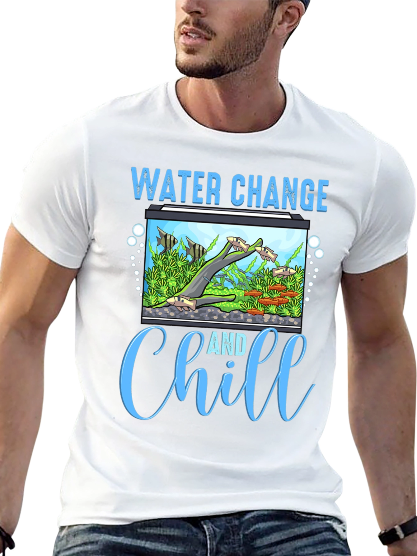 Water Change and Chill Graphic Tee