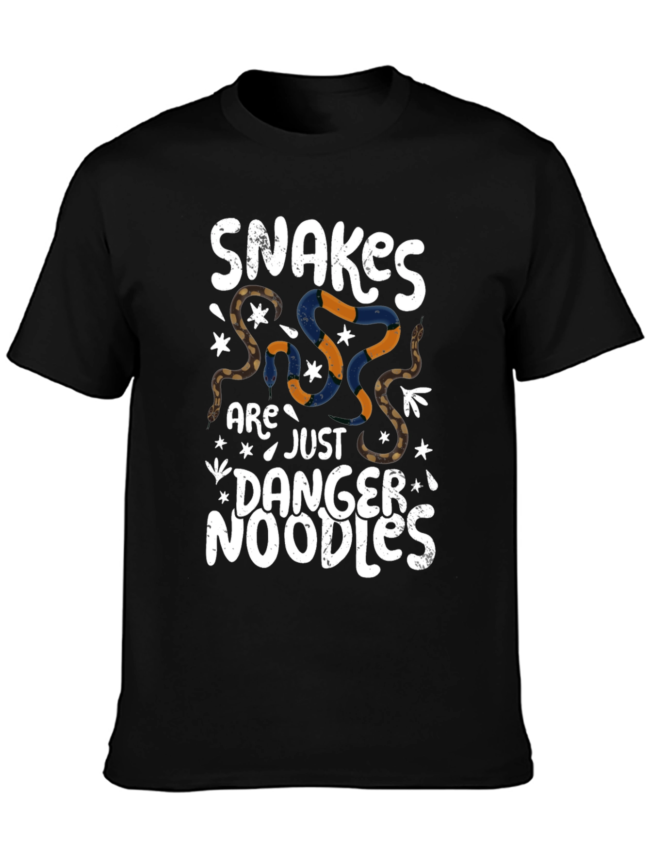 Snakes Are Just Danger Noodles Graphic Tee