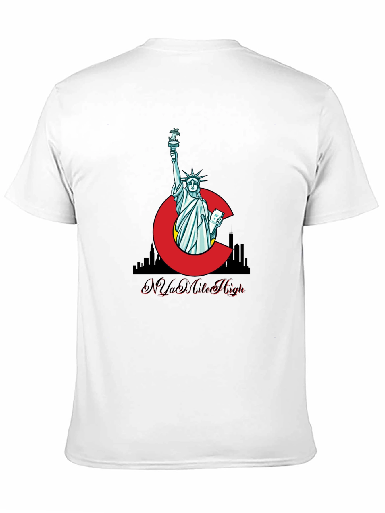 Statue of Liberty C Graphic T-Shirt